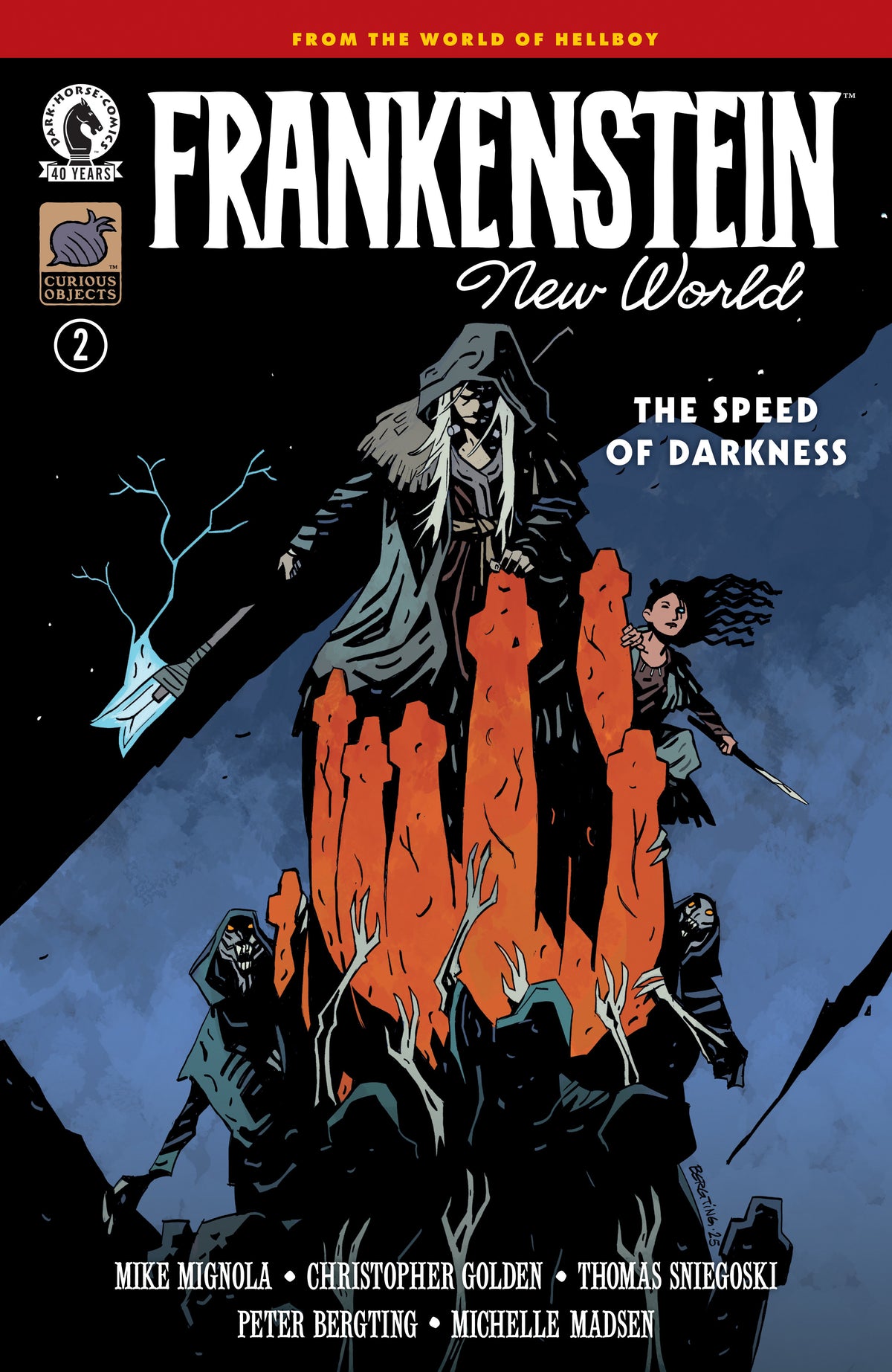Frankenstein: New World--The Speed of Darkness #2 (CVR A) (Peter Bergting) ISBN: 76156801564500211 - FOC DATE: 4/26/26 - Release Date: 6/3/26