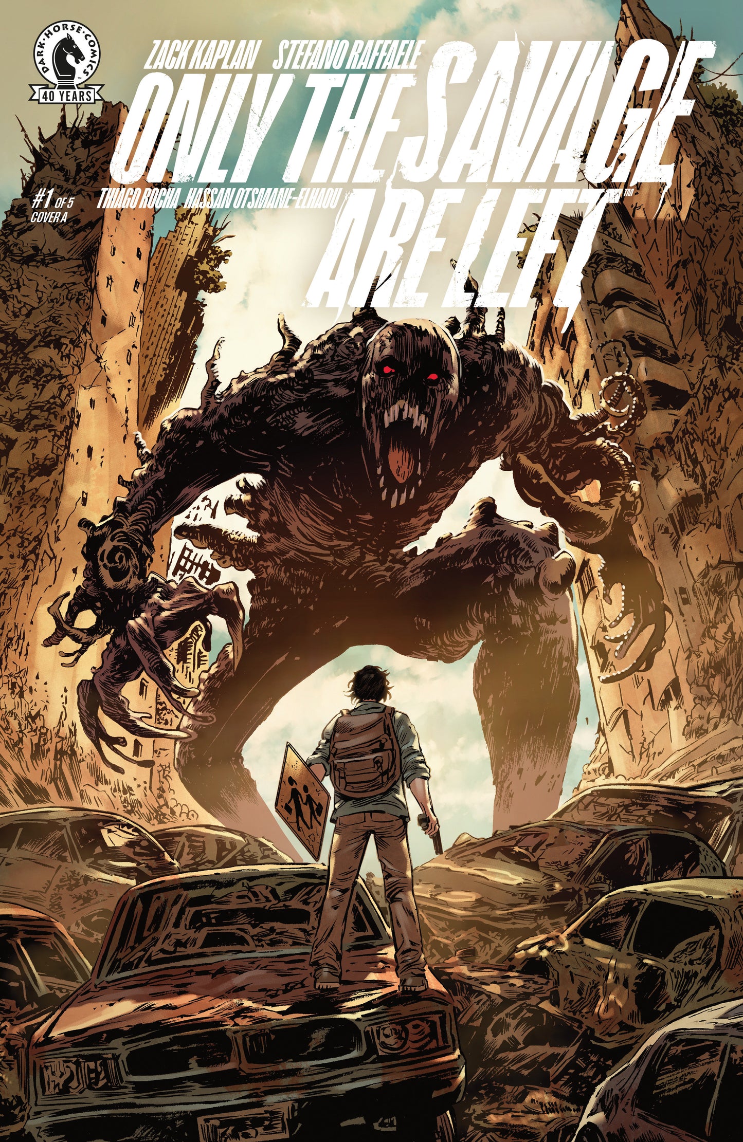 Only the Savage Are Left #1 (CVR A) (Stefano Raffaele) ISBN: 76156801567600111 - FOC DATE: 4/26/26 - Release Date: 6/3/26