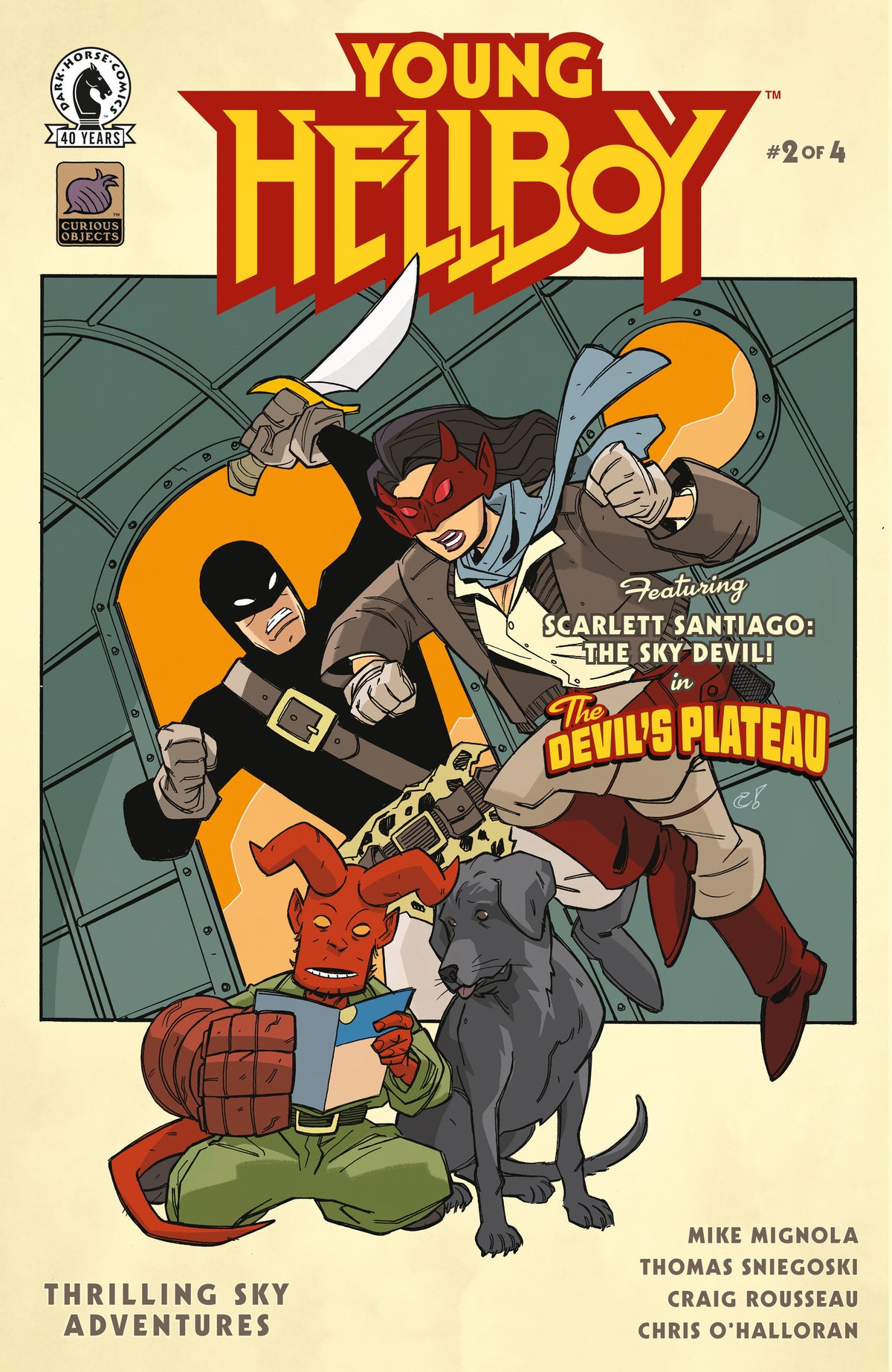 Young Hellboy: Thrilling Sky Adventures #2 (CVR A) (Craig Rousseau) ISBN: 76156801568300211 - FOC DATE: 5/24/26 - Release Date: 7/1/26