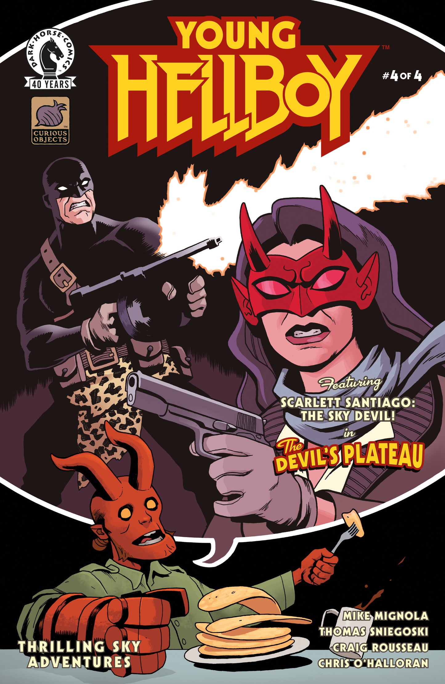 Young Hellboy: Thrilling Sky Adventures #4 (CVR B) (Ben Stenbeck) ISBN: 76156801568300421 - FOC DATE: 9/13/26 - Release Date: 10/21/26