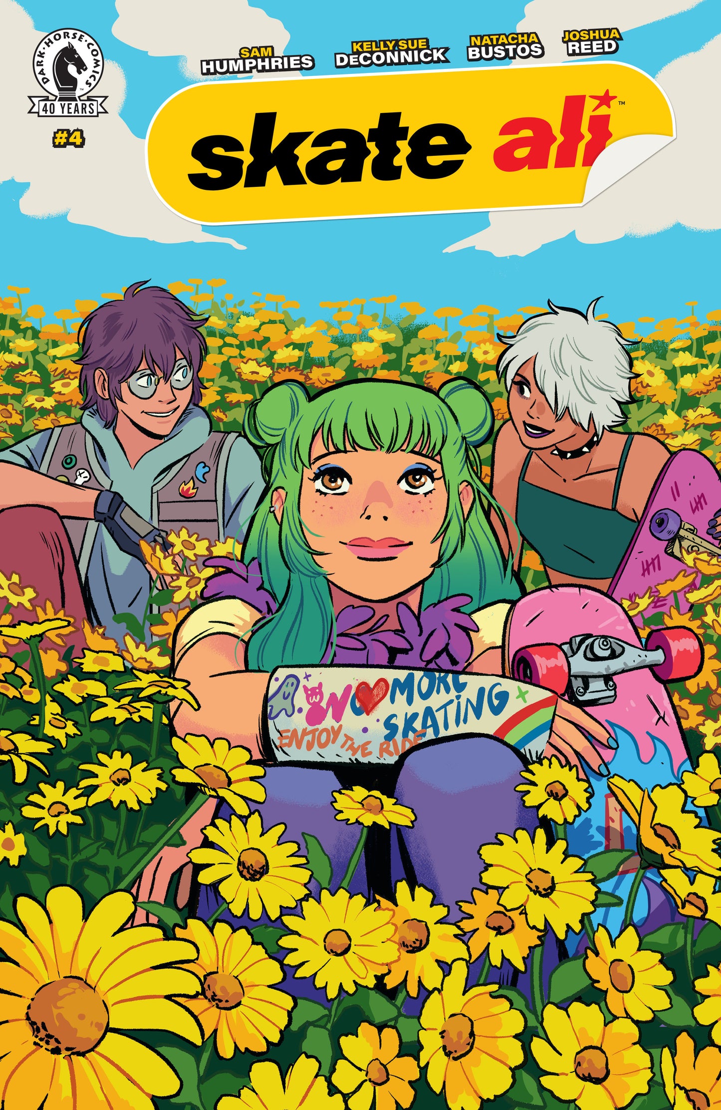 Skate Ali #4 (CVR A) (Natacha Bustos) ISBN: 76156801589800411 - FOC DATE: 8/23/26 - Release Date: 9/23/26