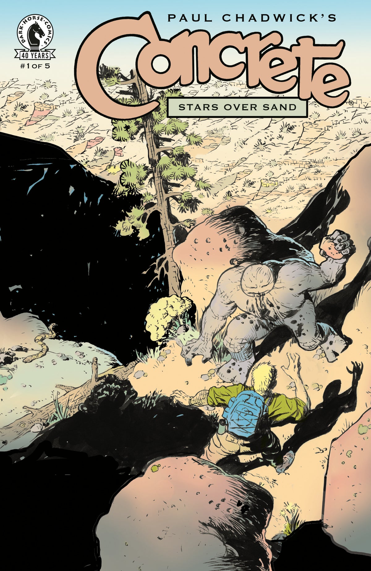 Concrete: Stars Over Sand #1 (CVR B) (Paul Chadwick) ISBN: 76156801590400121 - FOC DATE: 5/10/26 - Release Date: 6/17/26