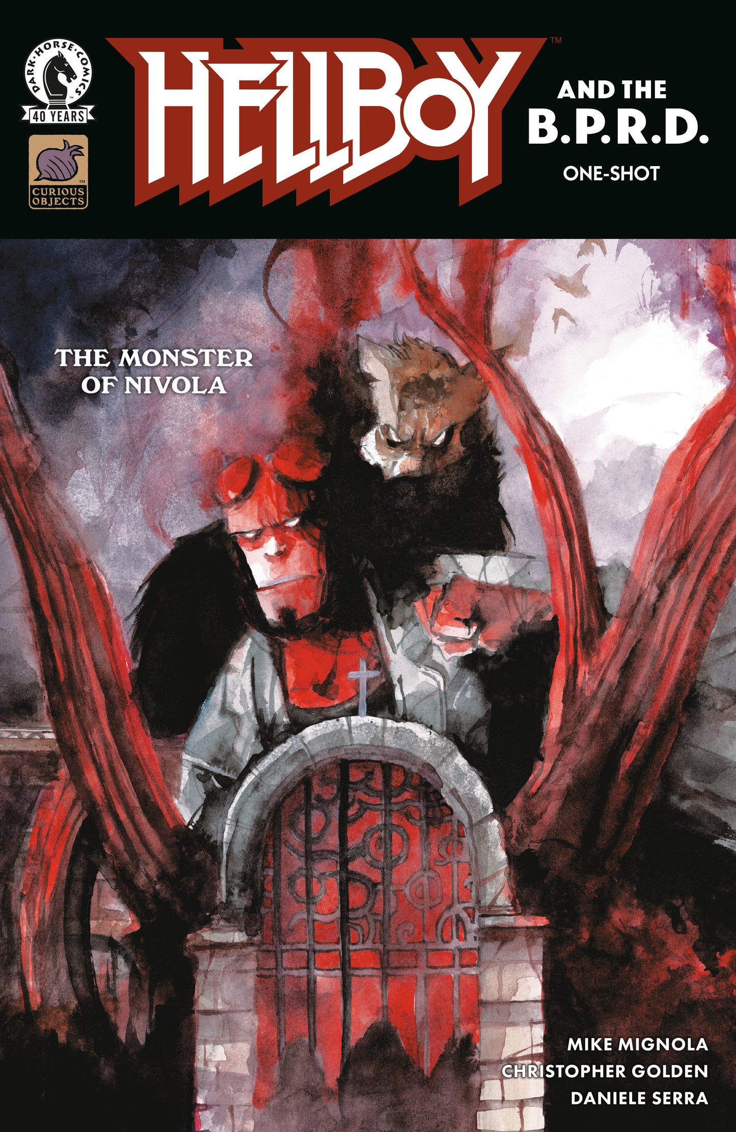 Hellboy and the B.P.R.D.: The Monster of Nivola one-shot (CVR A) (Daniele Serra) ISBN: 76156801592800111 - FOC DATE: 5/17/26 - Release Date: 6/24/26