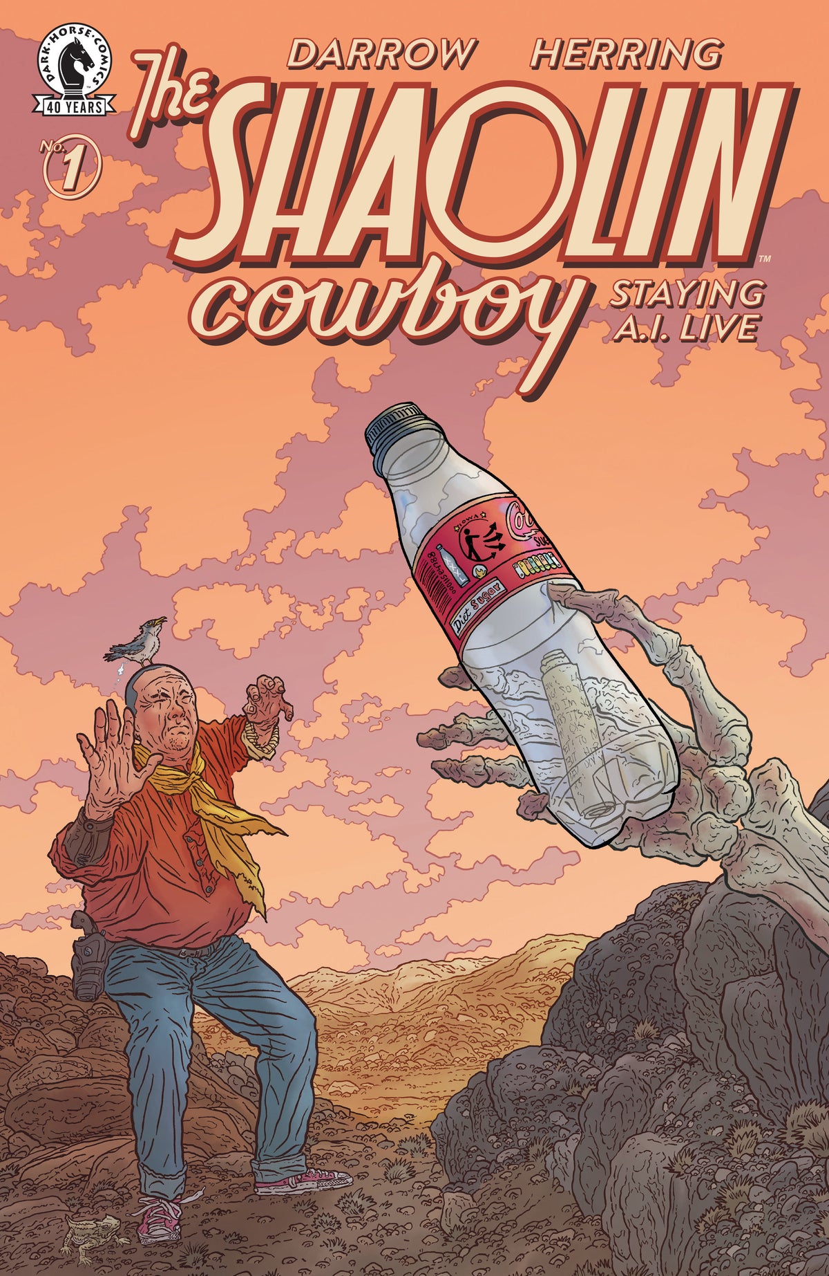 Shaolin Cowboy: Staying A.I.Live #1 (CVR A) (Geof Darrow) ISBN: 76156801595900111 - FOC DATE: 5/24/26 - Release Date: 7/1/26
