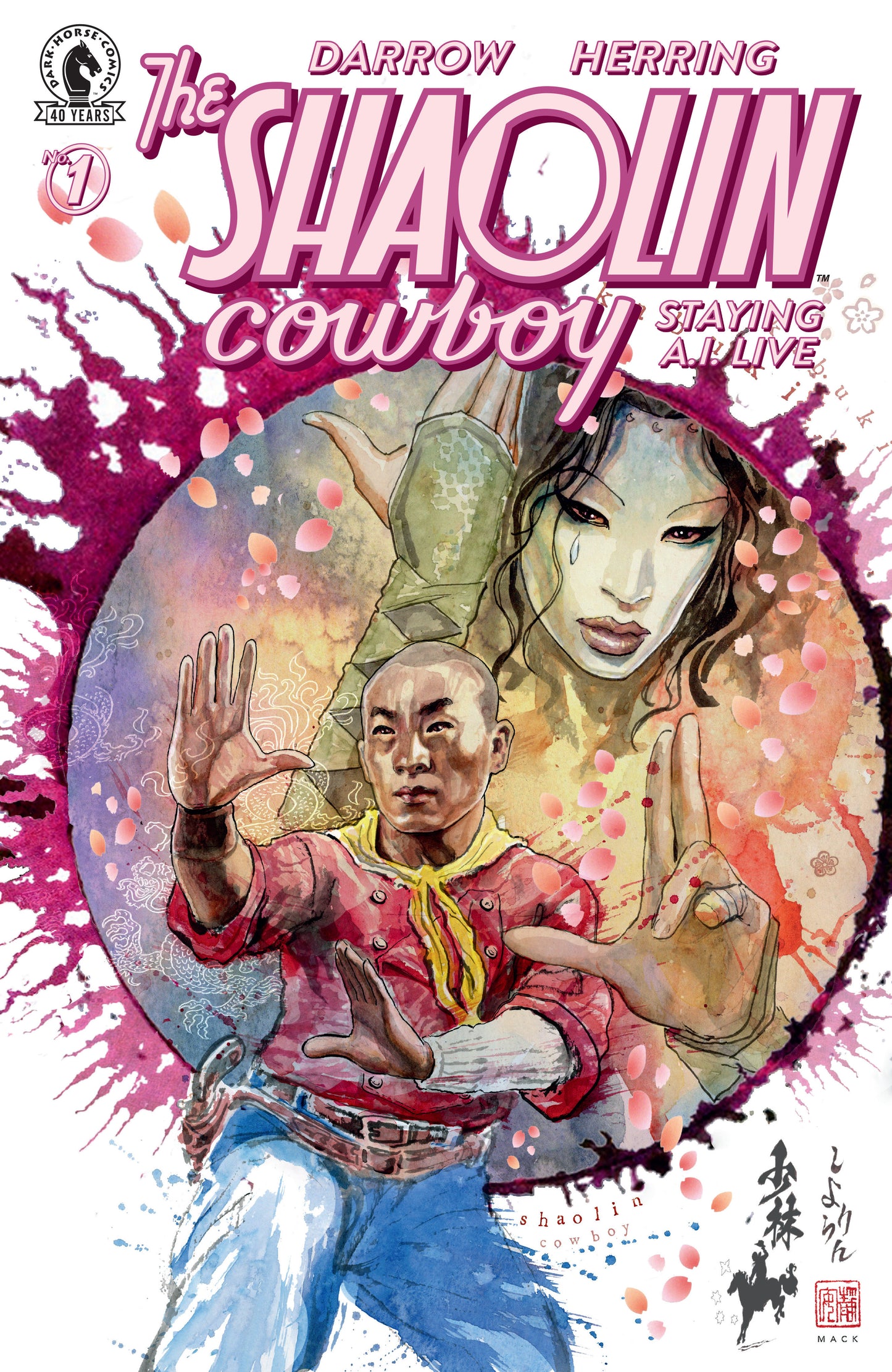 Shaolin Cowboy: Staying A.I.Live #1 (CVR E) (David Mack) ISBN: 76156801595900151 - FOC DATE: 5/24/26 - Release Date: 7/1/26