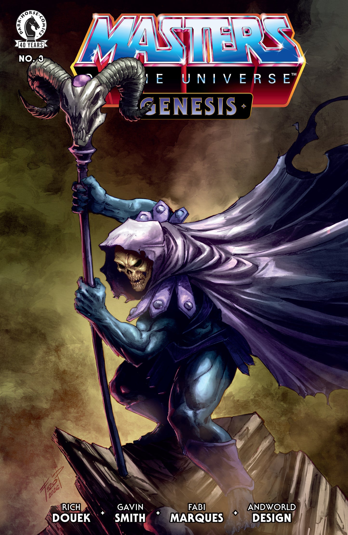 Masters of the Universe: Genesis #3 (CVR B) (Fero Peniche) ISBN: 76156801606200321 - FOC DATE: 9/20/26 - Release Date: 10/28/26