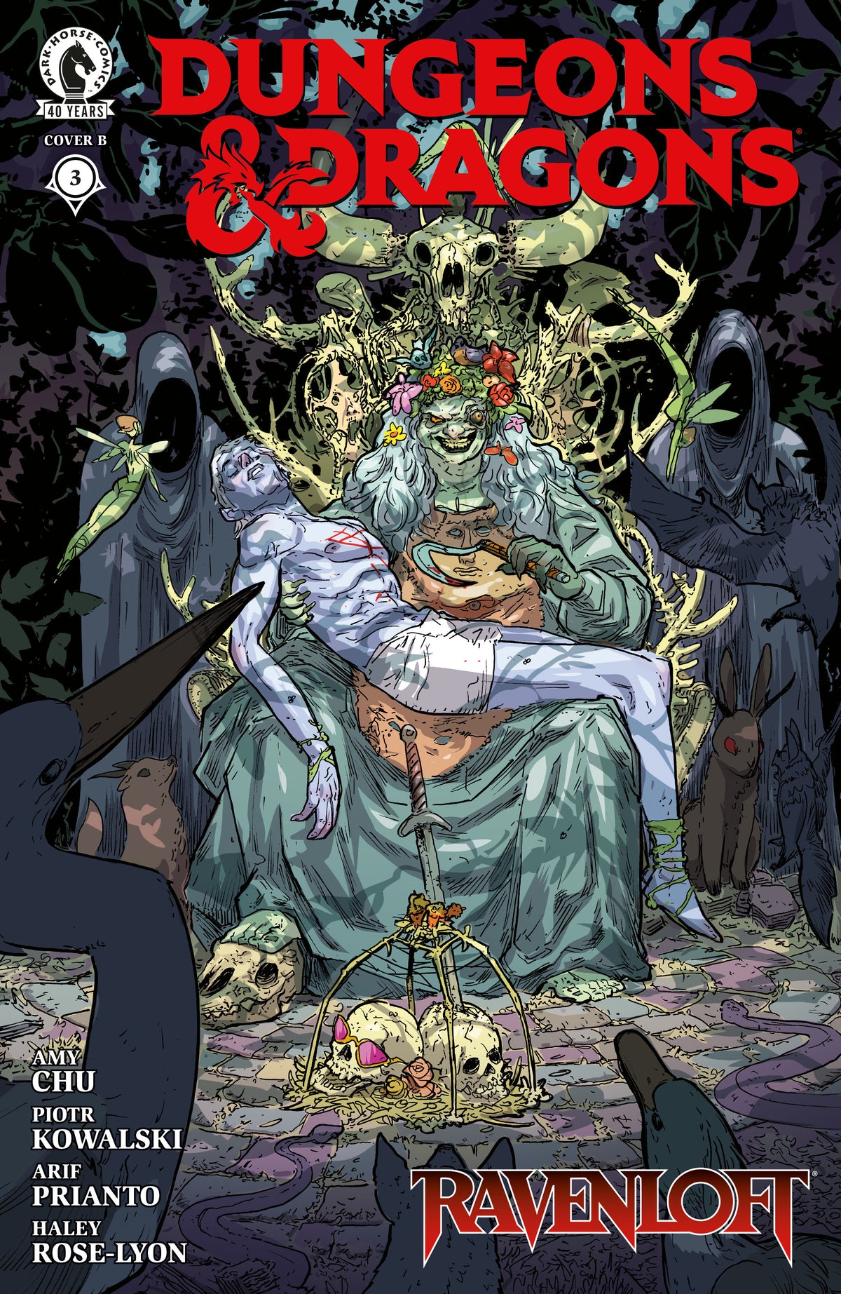 Dungeons & Dragons: Ravenloft #3 (CVR B) (Riley Rossmo) ISBN: 76156801608600321 - FOC DATE: 11/1/26 - Release Date: 12/16/26