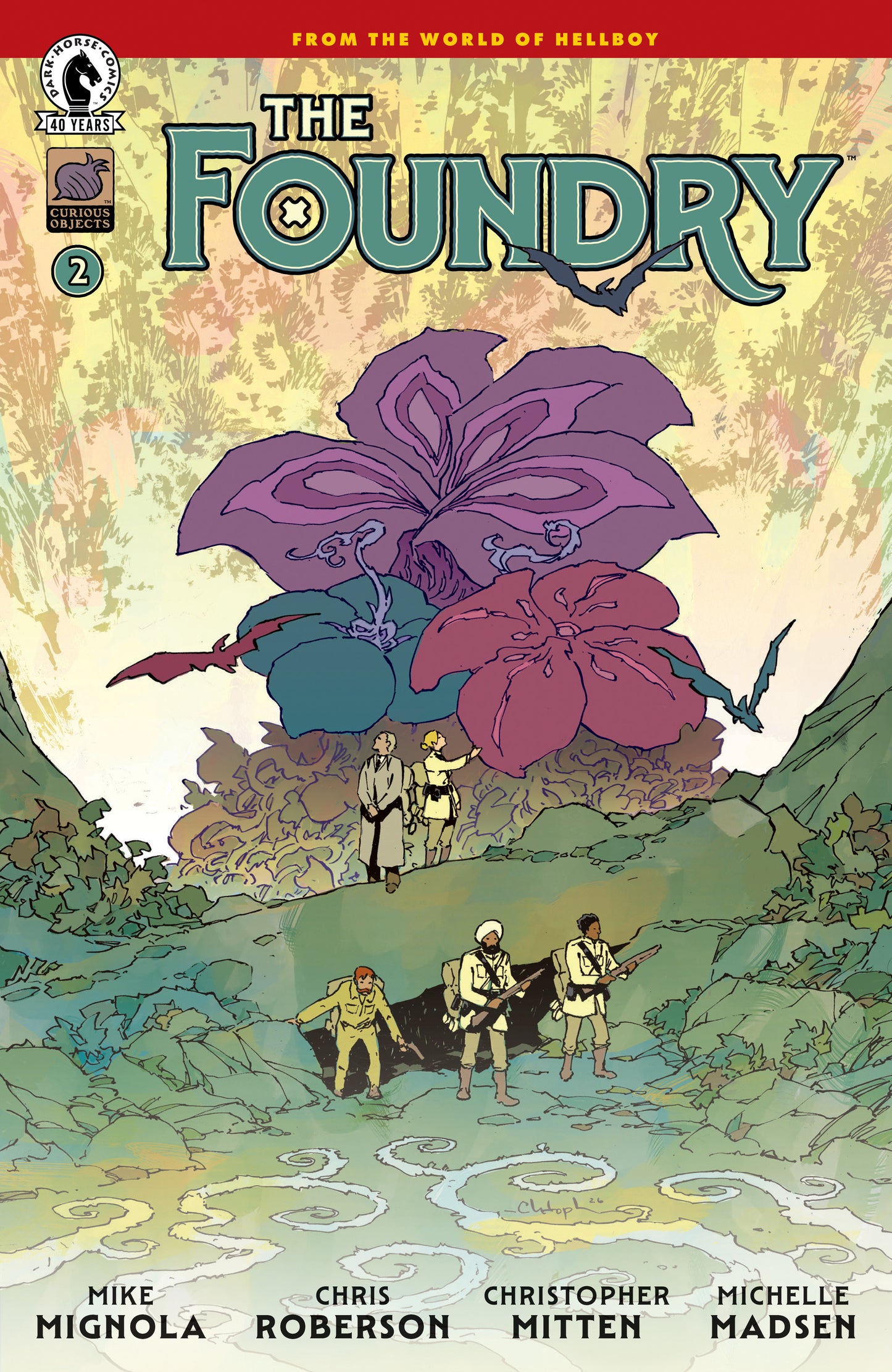 The Foundry #2 (CVR A) (Christopher Mitten) ISBN: 76156801609300211 - FOC DATE: 8/16/26 - Release Date: 9/23/26