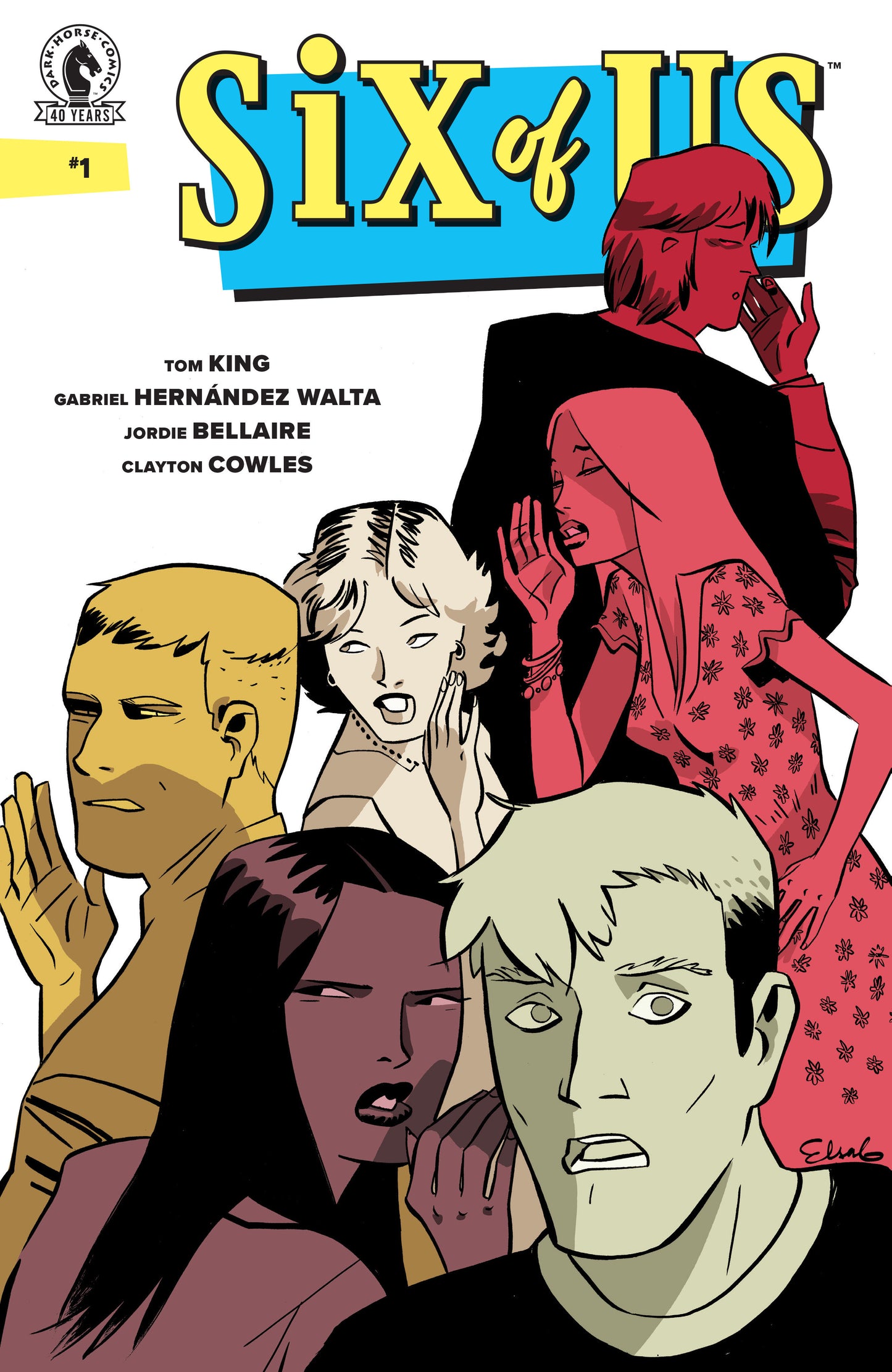 Six of Us #1 (CVR C) (Elsa Charretier) ISBN: 76156801628400131 - FOC DATE: 8/2/26 - Release Date: 9/9/26