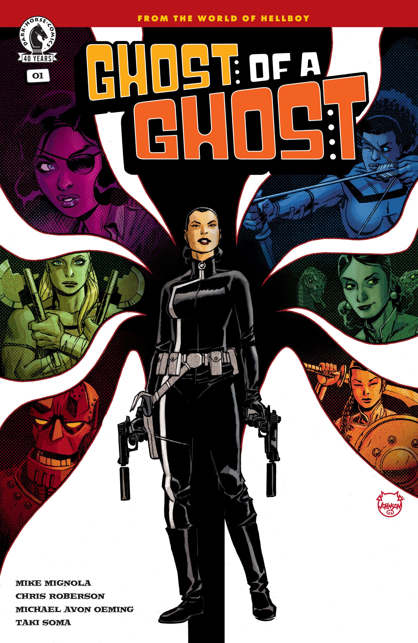 Ghost of a Ghost #1 (CVR B) (Dave Johnson) ISBN: 76156801629100121 - FOC DATE: 8/16/26 - Release Date: 9/23/26