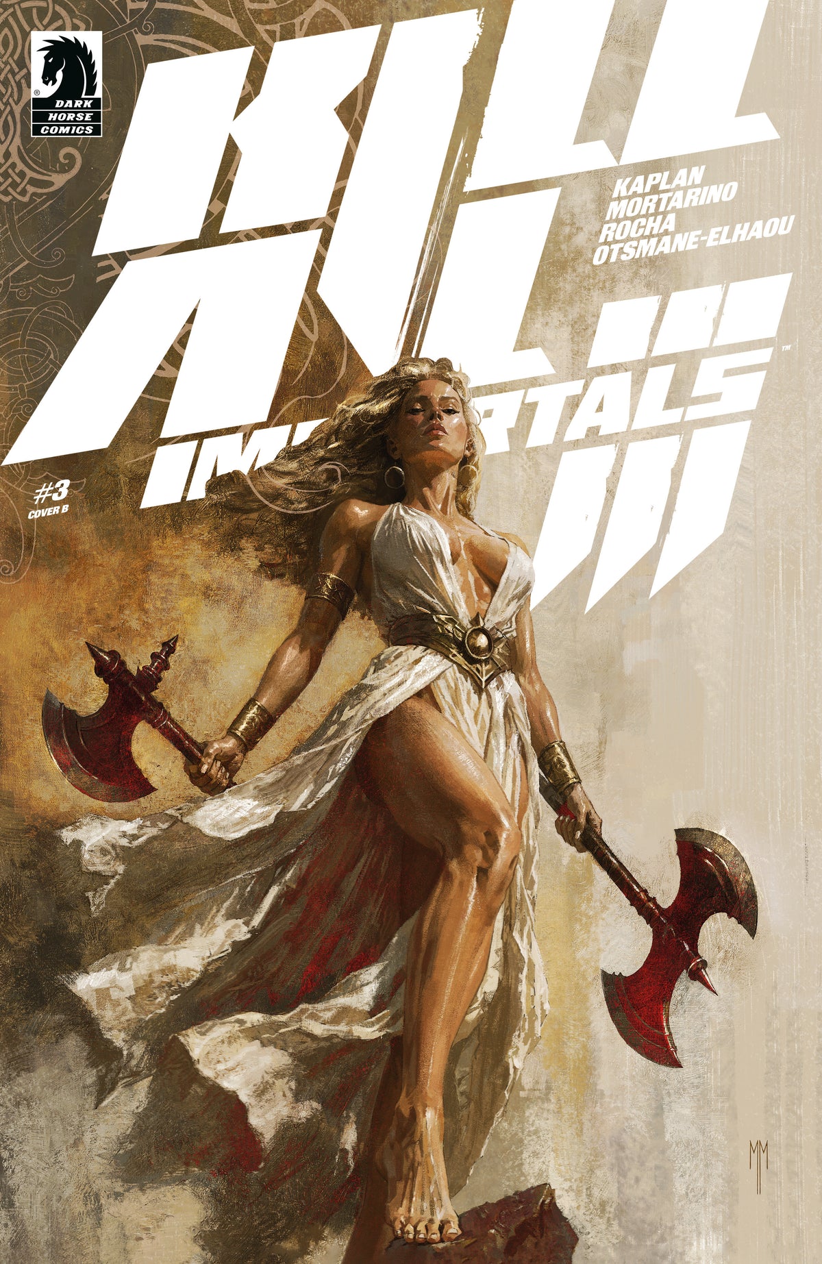 Kill All Immortals III #3 (CVR B) (Marco Mastrazzo) ISBN: 76156801632100321 - FOC DATE: 11/29/26 - Release Date: 1/13/27