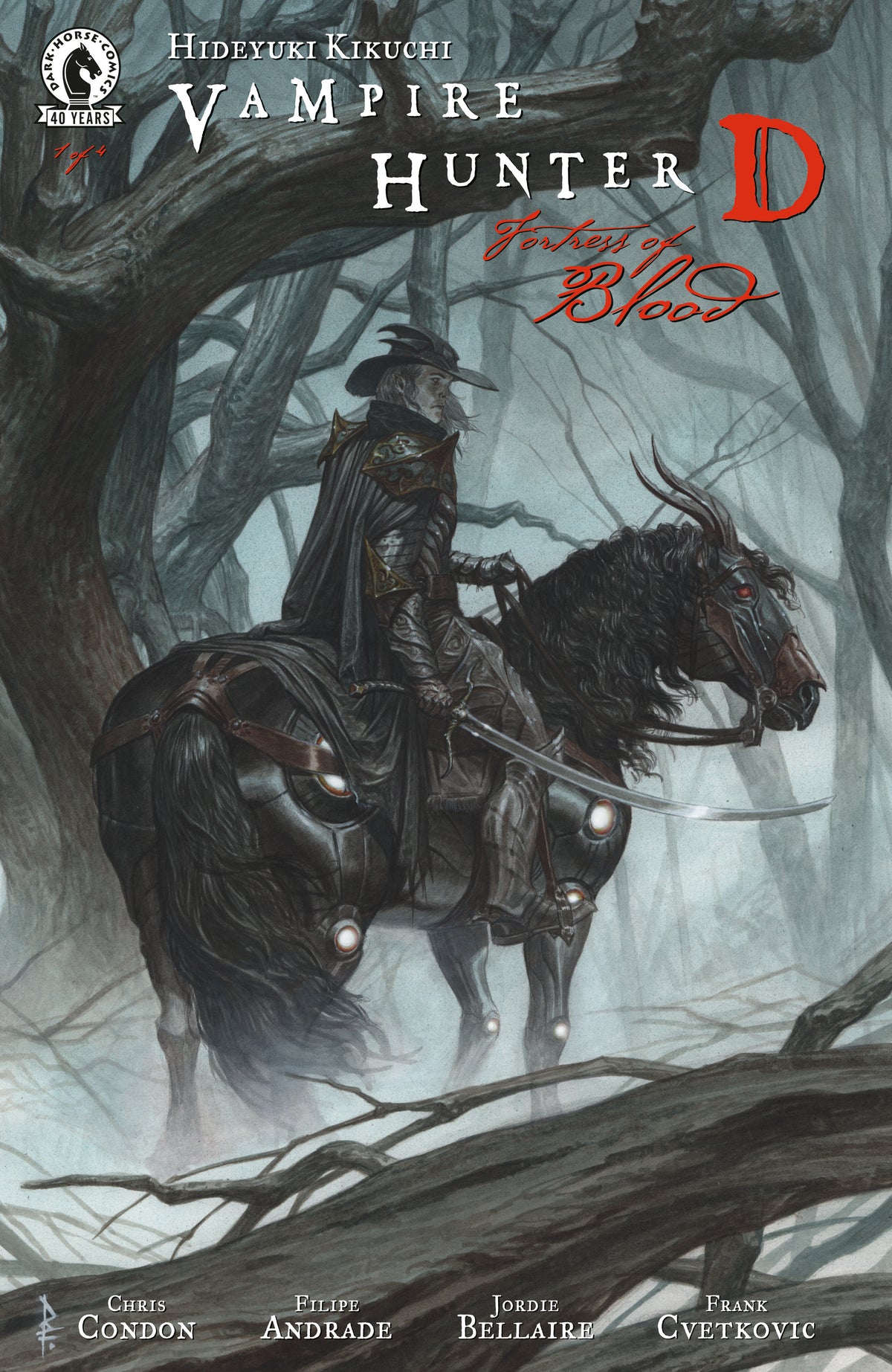 Vampire Hunter D: Fortress of Blood #1 (CVR B) (Riccardo Federici) ISBN: 76156801634500121 - FOC DATE: 11/1/26 - Release Date: 12/16/26