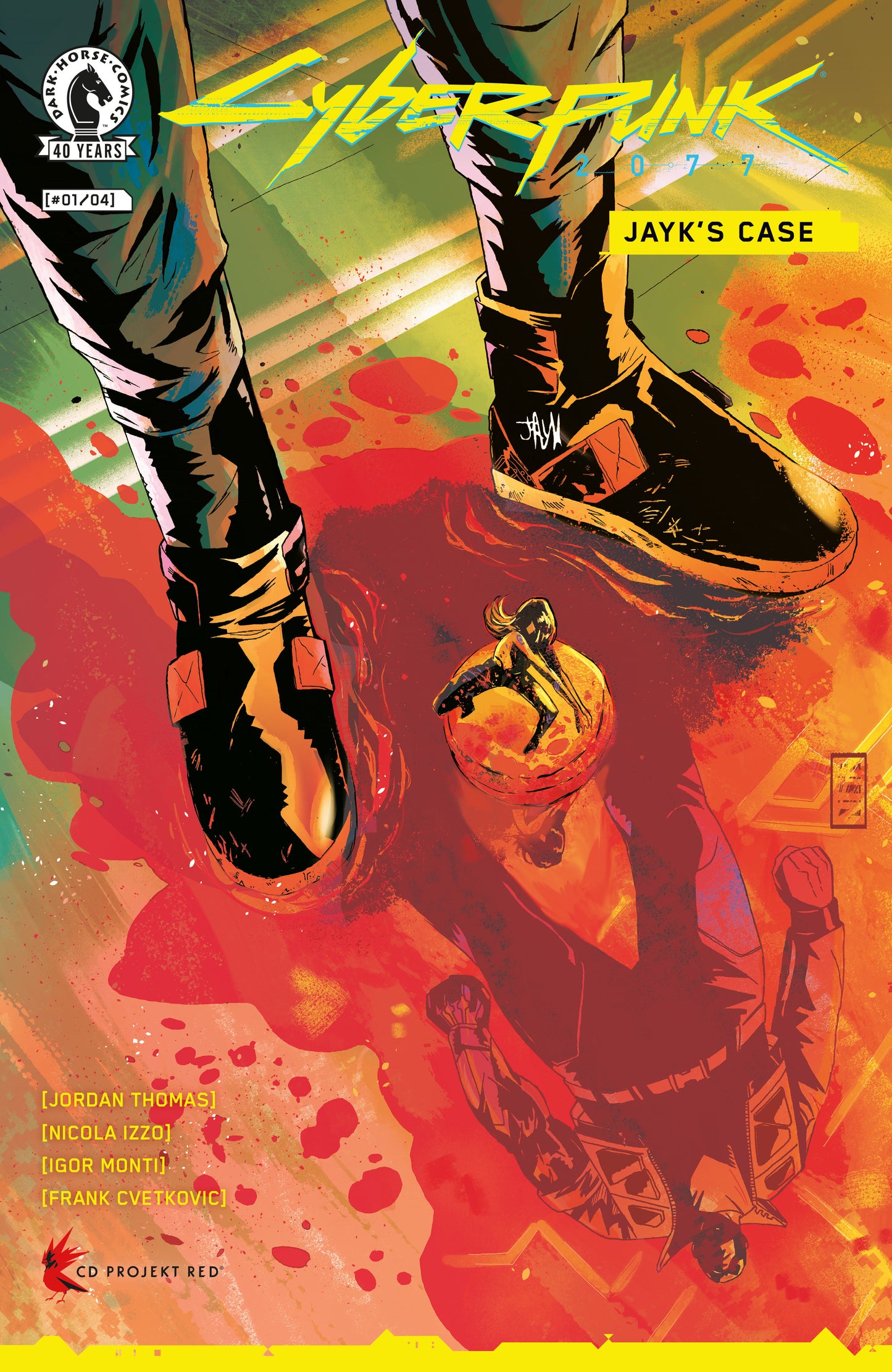 Cyberpunk 2077: Jayk's Case #1 (CVR A) (Nicola Izzo) ISBN: 76156801636900111 - FOC DATE: 9/13/26 - Release Date: 10/21/26