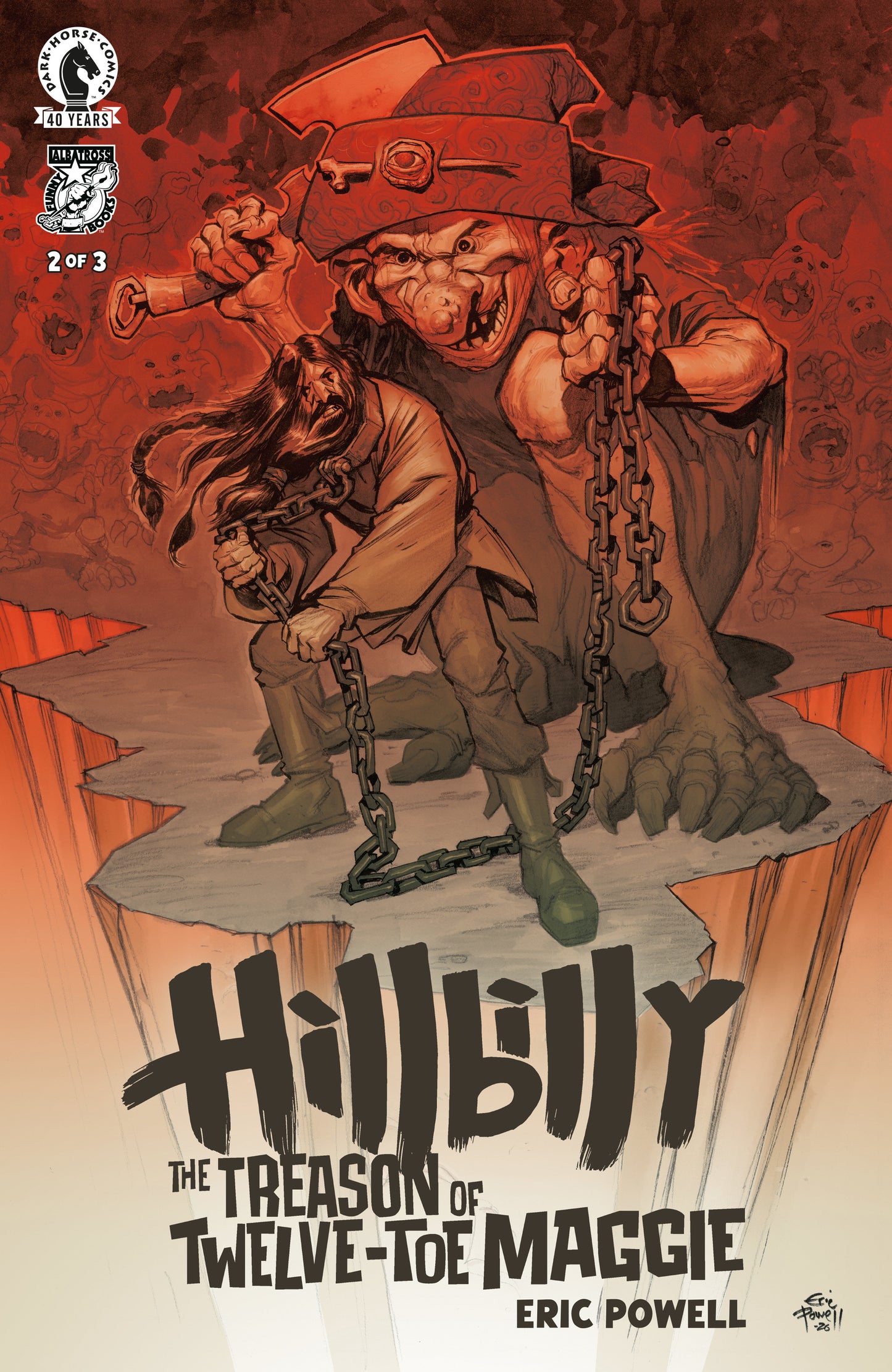 Hillbilly: The Treason of Twelve-Toe Maggie #2 (CVR A) (Eric Powell) ISBN: 76156801637600211 - FOC DATE: 10/4/26 - Release Date: 11/11/26