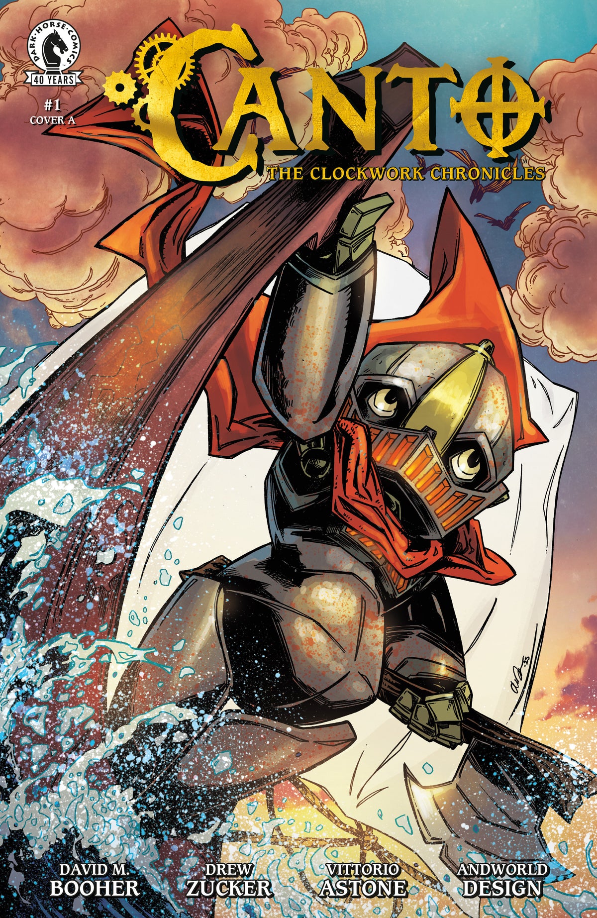 Canto: The Clockwork Chronicles #1 (CVR A) (Drew Zucker) ISBN: 76156801660400111 - FOC DATE: 10/11/26 - Release Date: 11/18/26