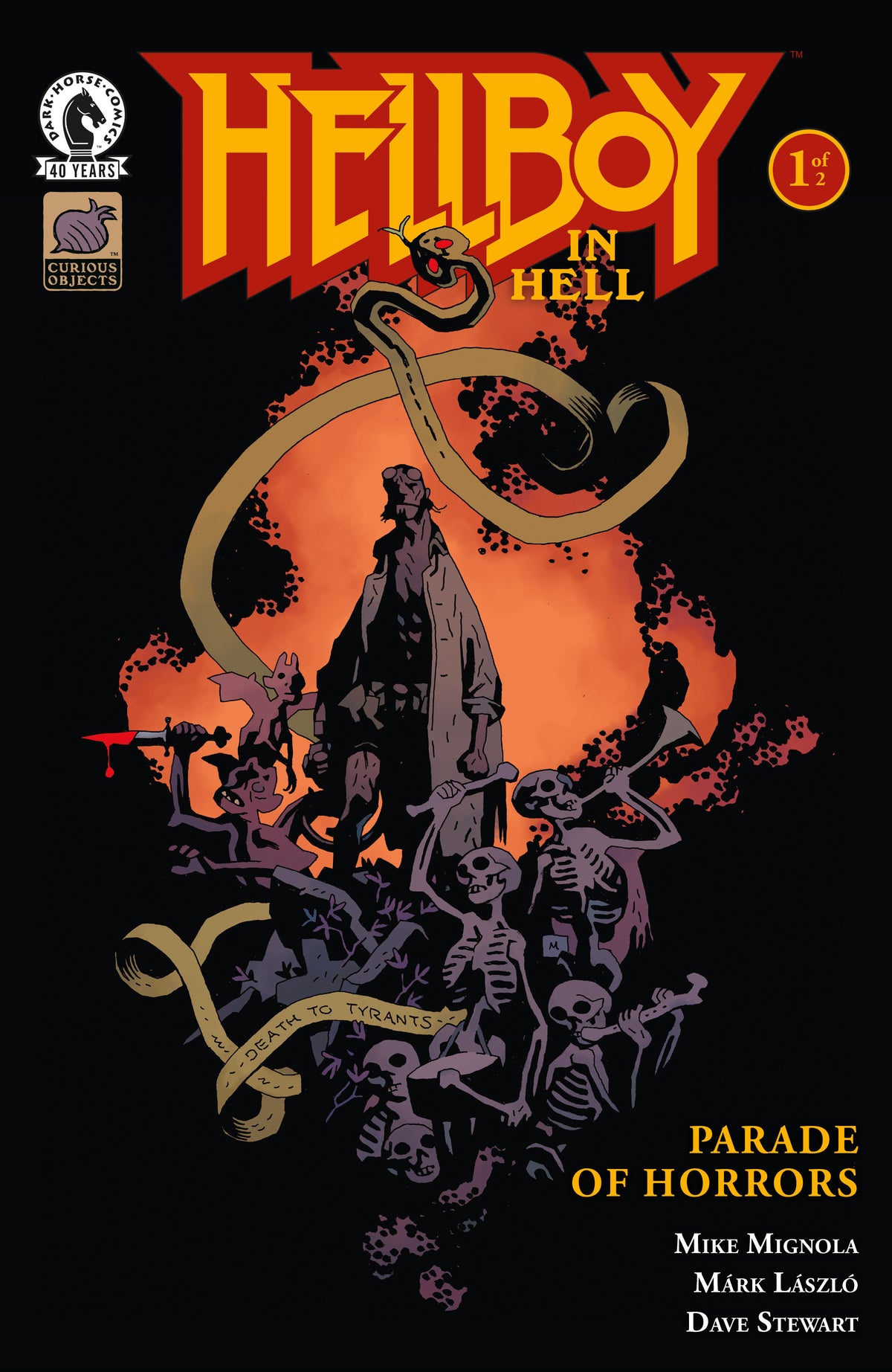 Hellboy in Hell: Parade of Horrors #1 (CVR B) (Mike Mignola) ISBN: 76156801670300121 - FOC DATE: 11/8/26 - Release Date: 12/16/26