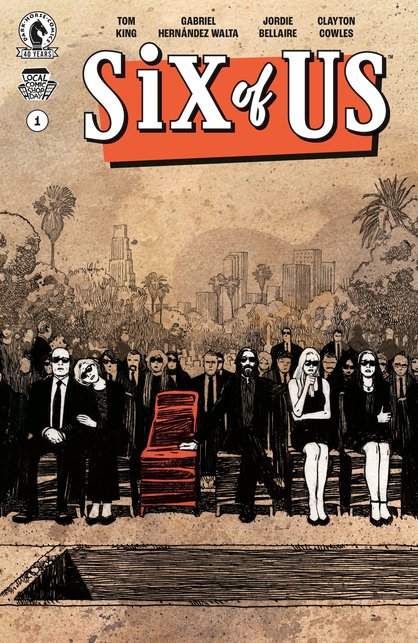 Six of Us #1 (CVR G) (Gabriel Hernández Walta) (Local Comic Shop Day) ISBN: 76156801678900111 - FOC DATE: 8/2/26 - Release Date: 9/23/26