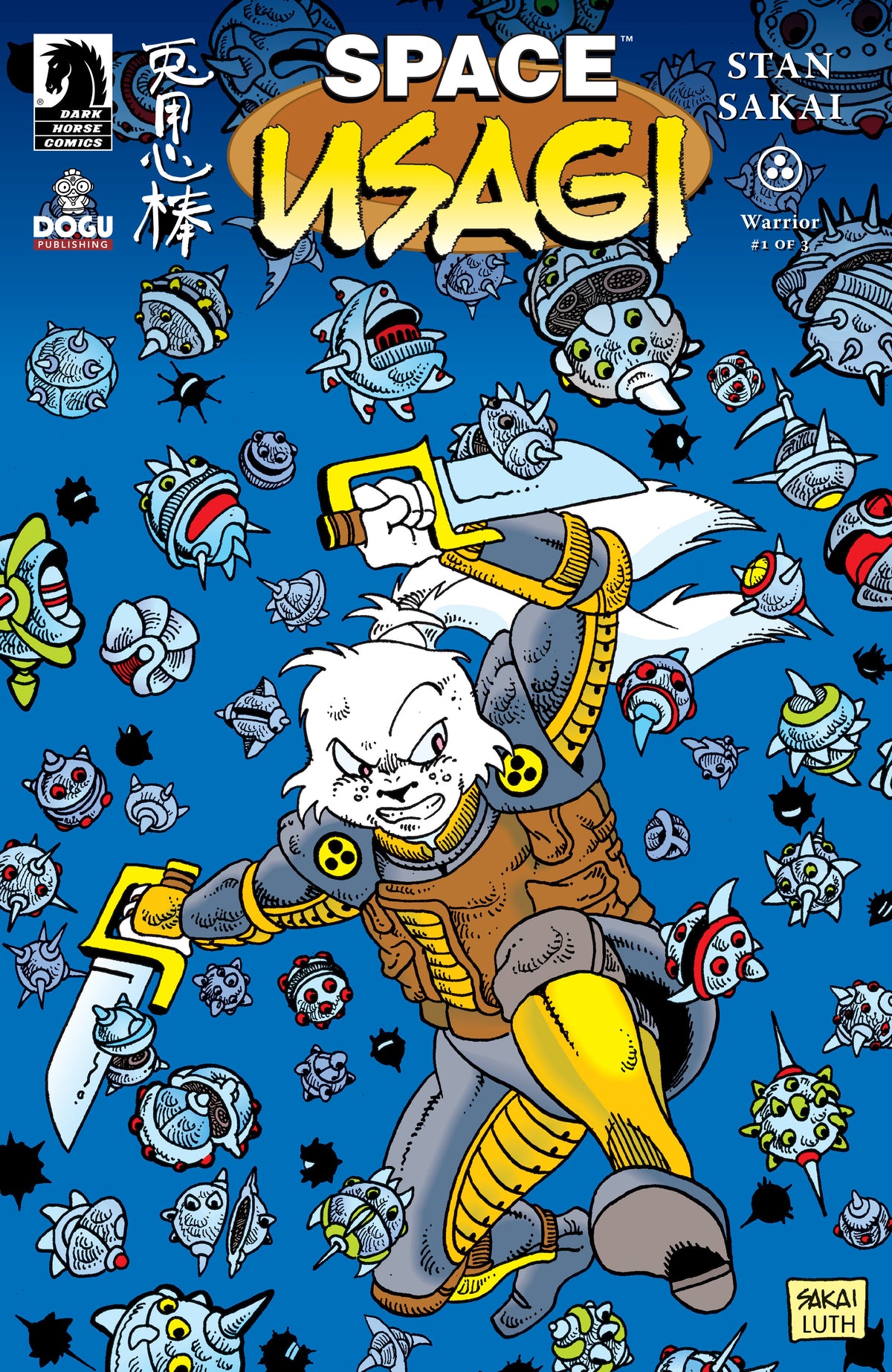 Space Usagi: Warrior #1 (CVR A) (Stan Sakai) ISBN: 76156801680200111 - FOC DATE: 11/29/26 - Release Date: 1/6/27