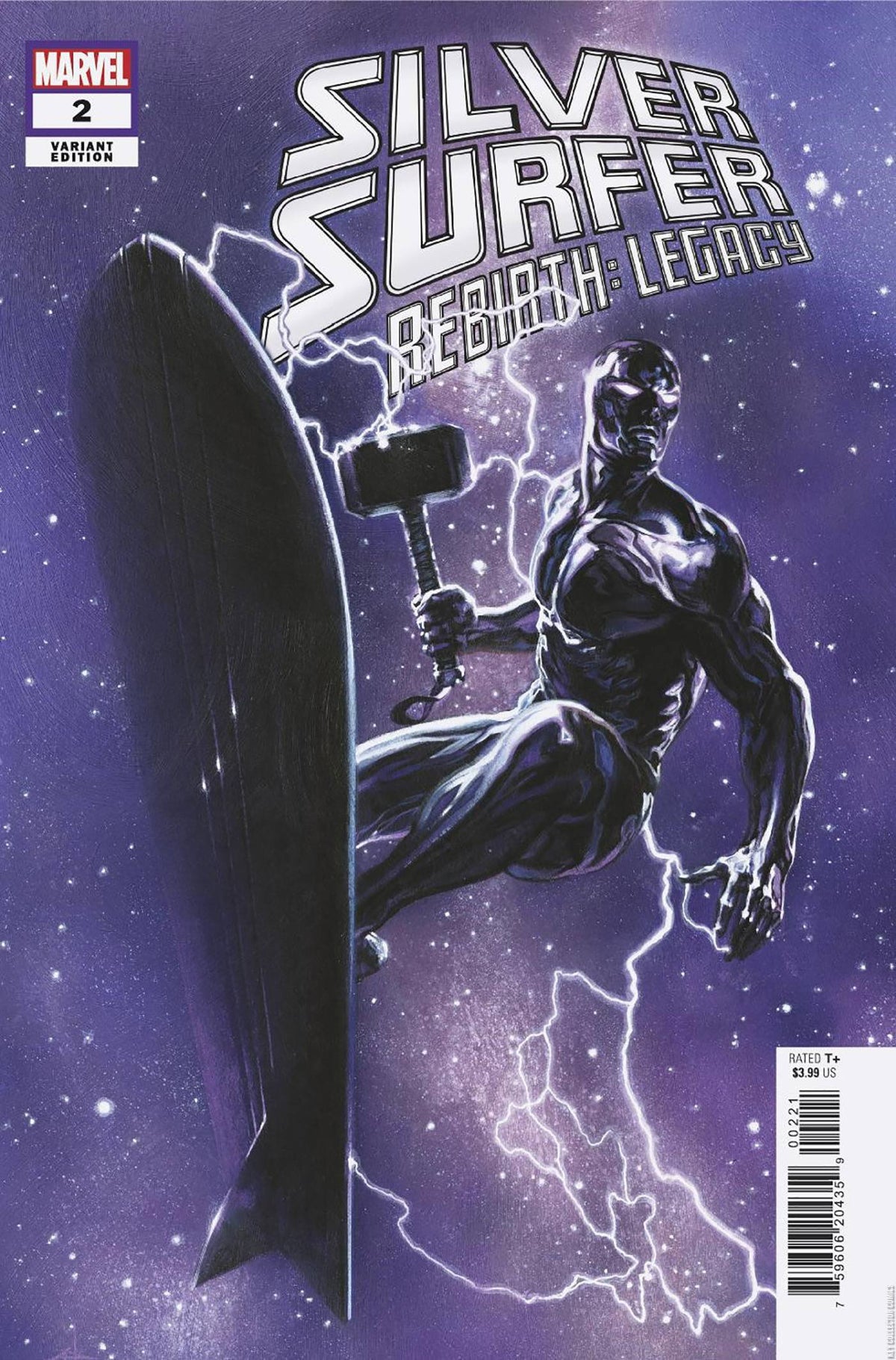 Silver Surfer Rebirth: Legacy #1 Gabriele Dell’Otto Variant (2023) - CONDITION: NM - IN STOCK