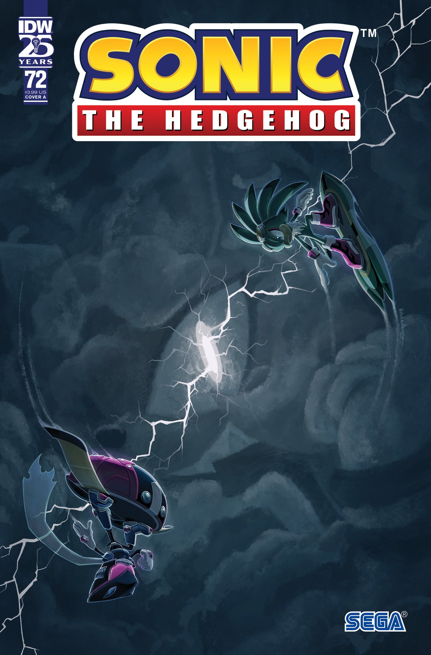 Sonic the Hedgehog #72 Cover A (Haines) - Release Date: 8/28/24