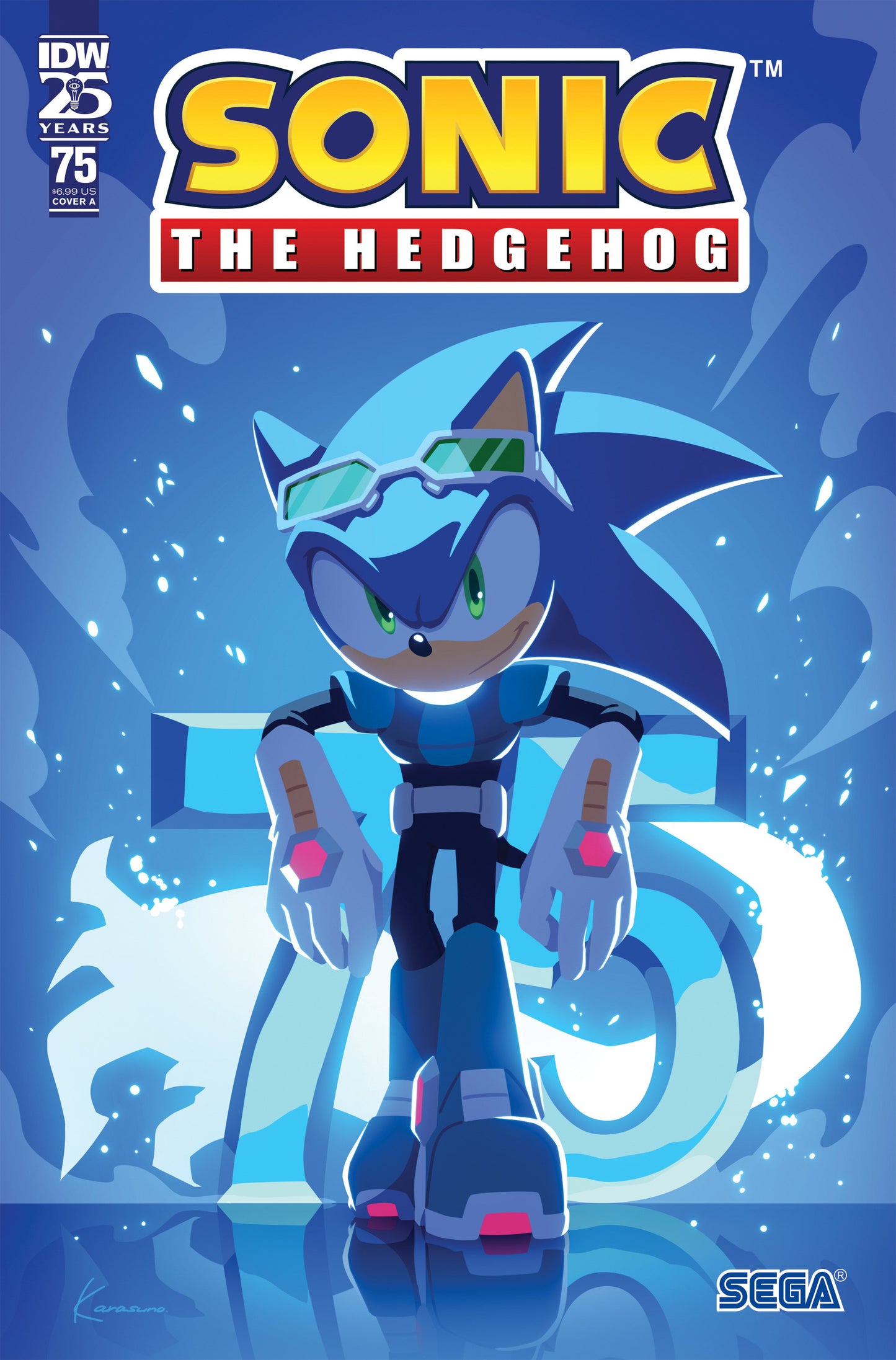 Sonic the Hedgehog #75 Cover A (Sonic Team) - Release Date: 12/18/24