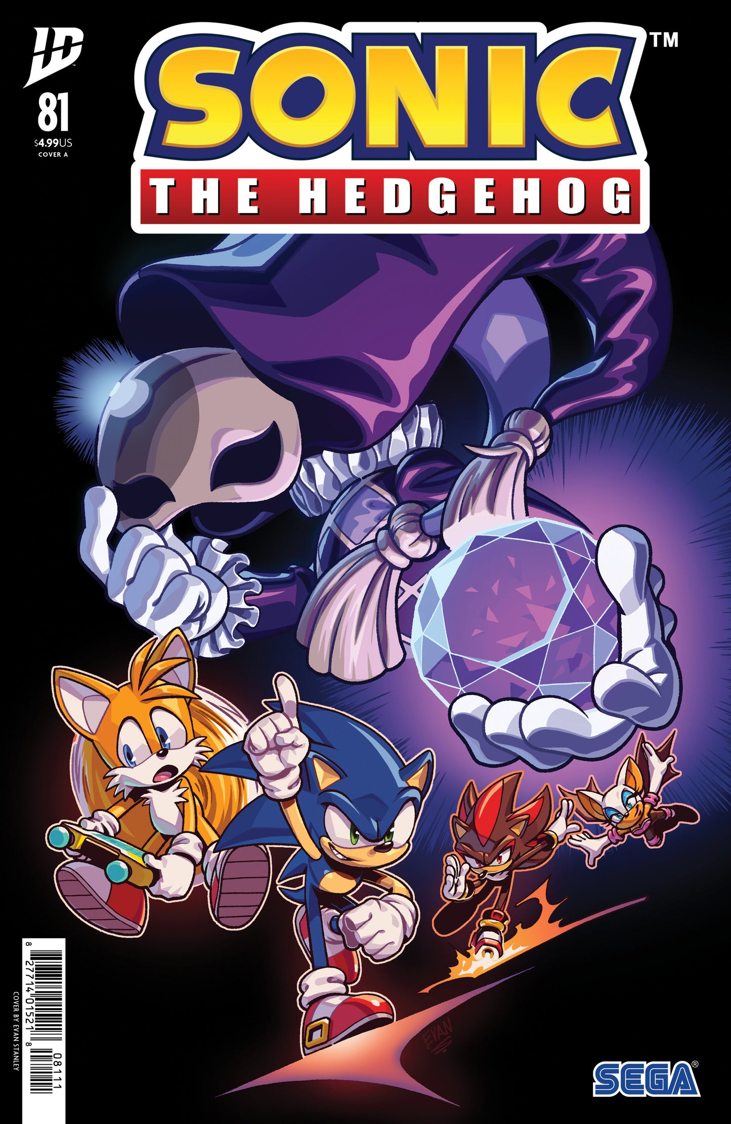 Sonic the Hedgehog #81 Cover A (Stanley) - ISBN: 82771401521808111 - Release Date: 9/3/25