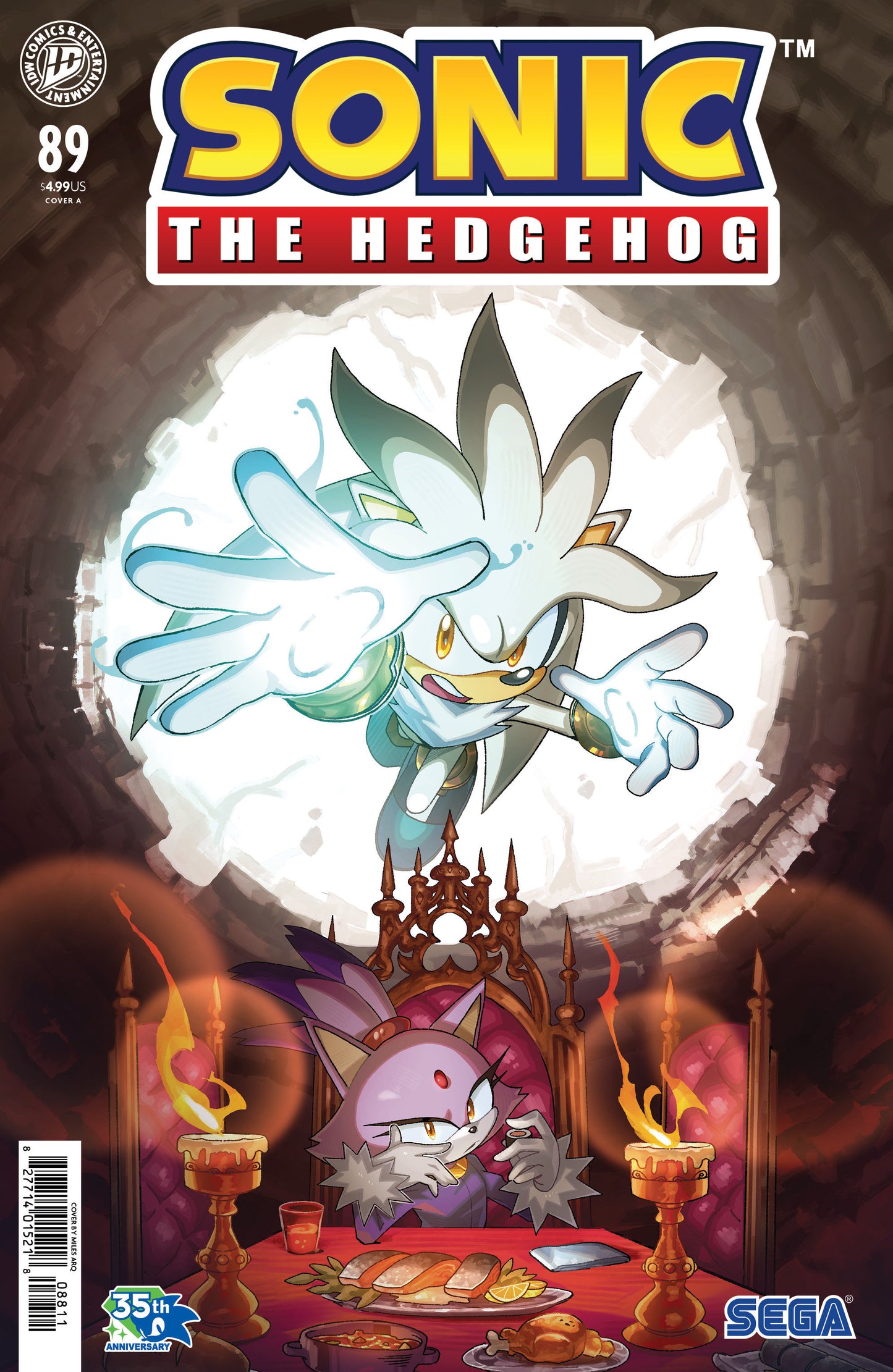 Sonic the Hedgehog #89 Cover A (Arq) ISBN: 82771401521808911 - FOC DATE: 8/2/26 - Release Date: 9/9/26
