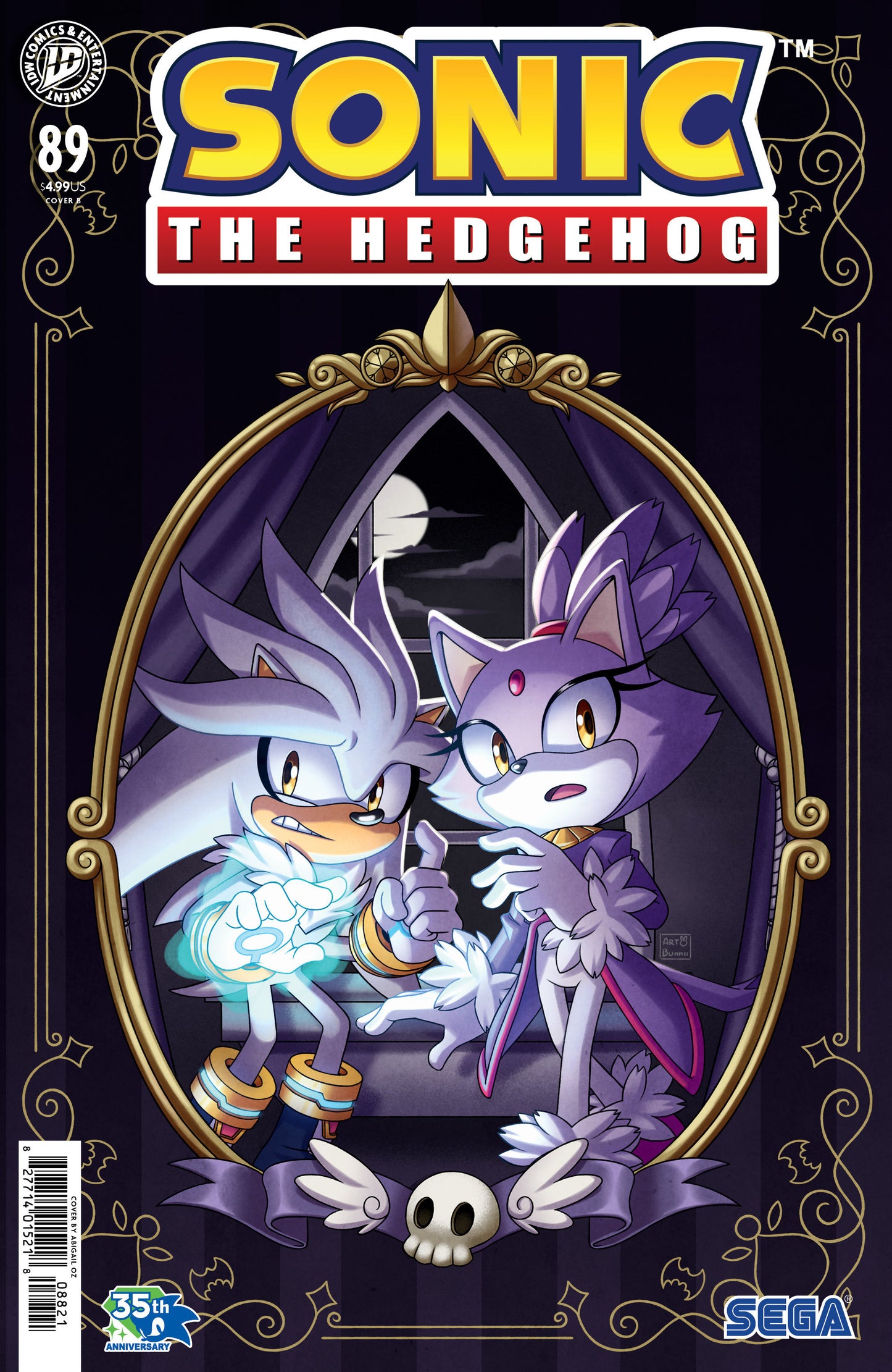 Sonic the Hedgehog #89 Variant B (Oz) ISBN: 82771401521808921 - FOC DATE: 8/2/26 - Release Date: 9/9/26