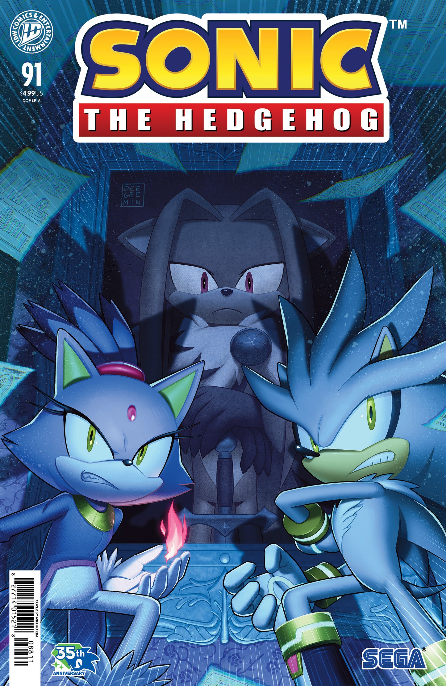 Sonic the Hedgehog #91 Cover A (Kim) ISBN: 82771401521809111 - FOC DATE: 9/20/26 - Release Date: 10/28/26