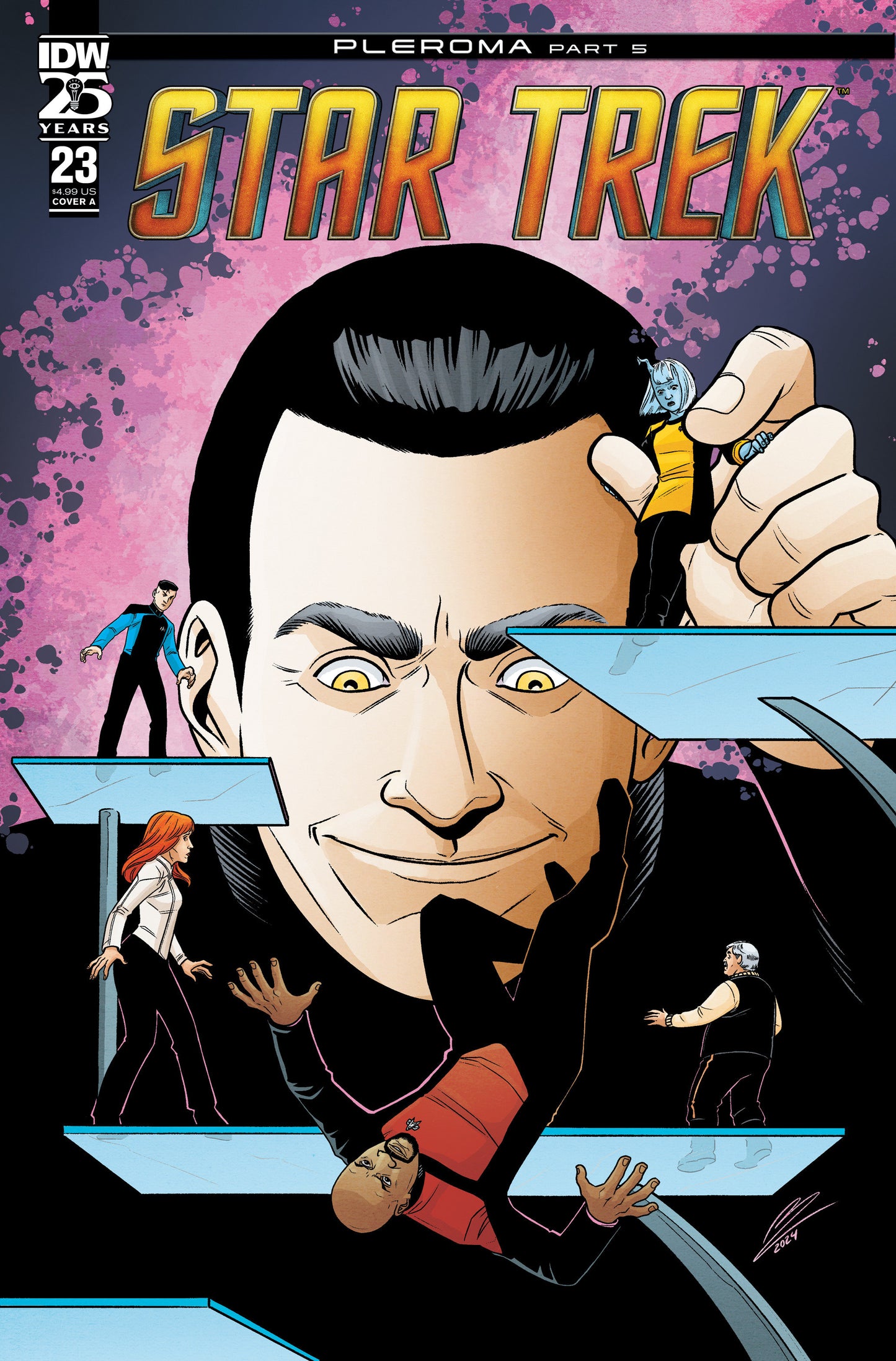 Star Trek #23 Cover A (Levens) - Release Date: 8/21/24