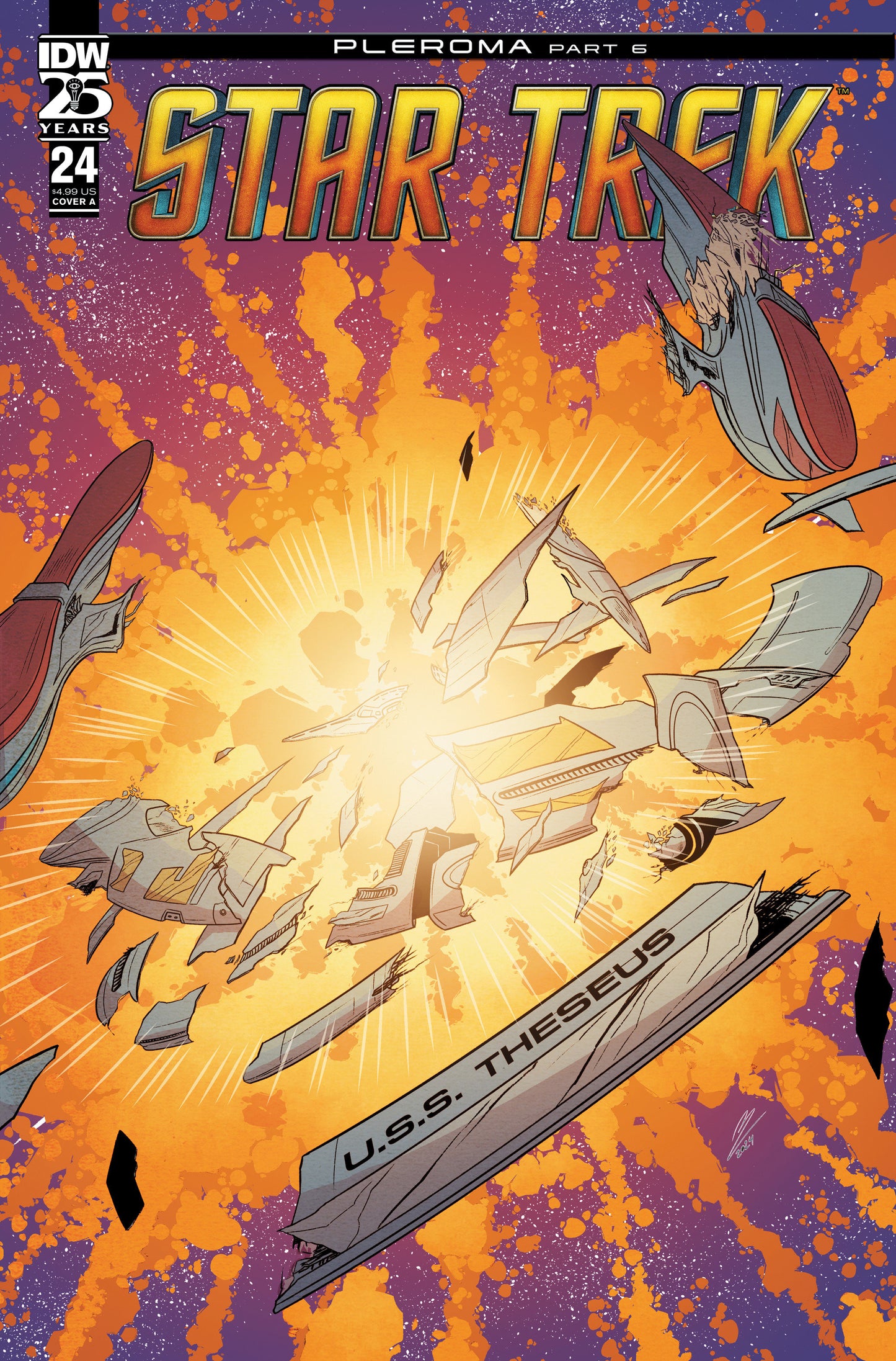 Star Trek #24 Cover A (Levens) - Release Date: 9/25/24