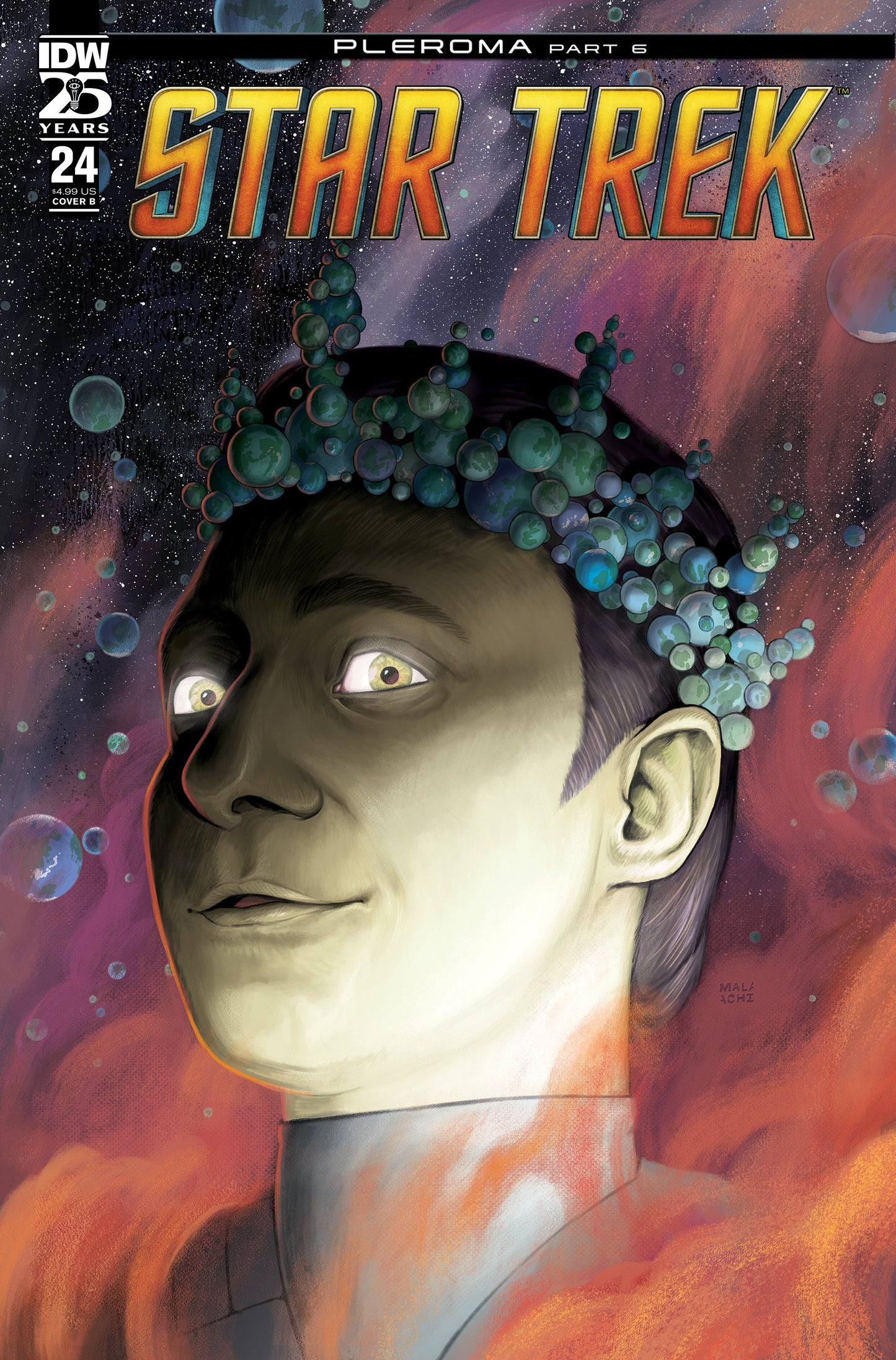 Star Trek #24 Variant B (Ward) - Release Date: 9/25/24