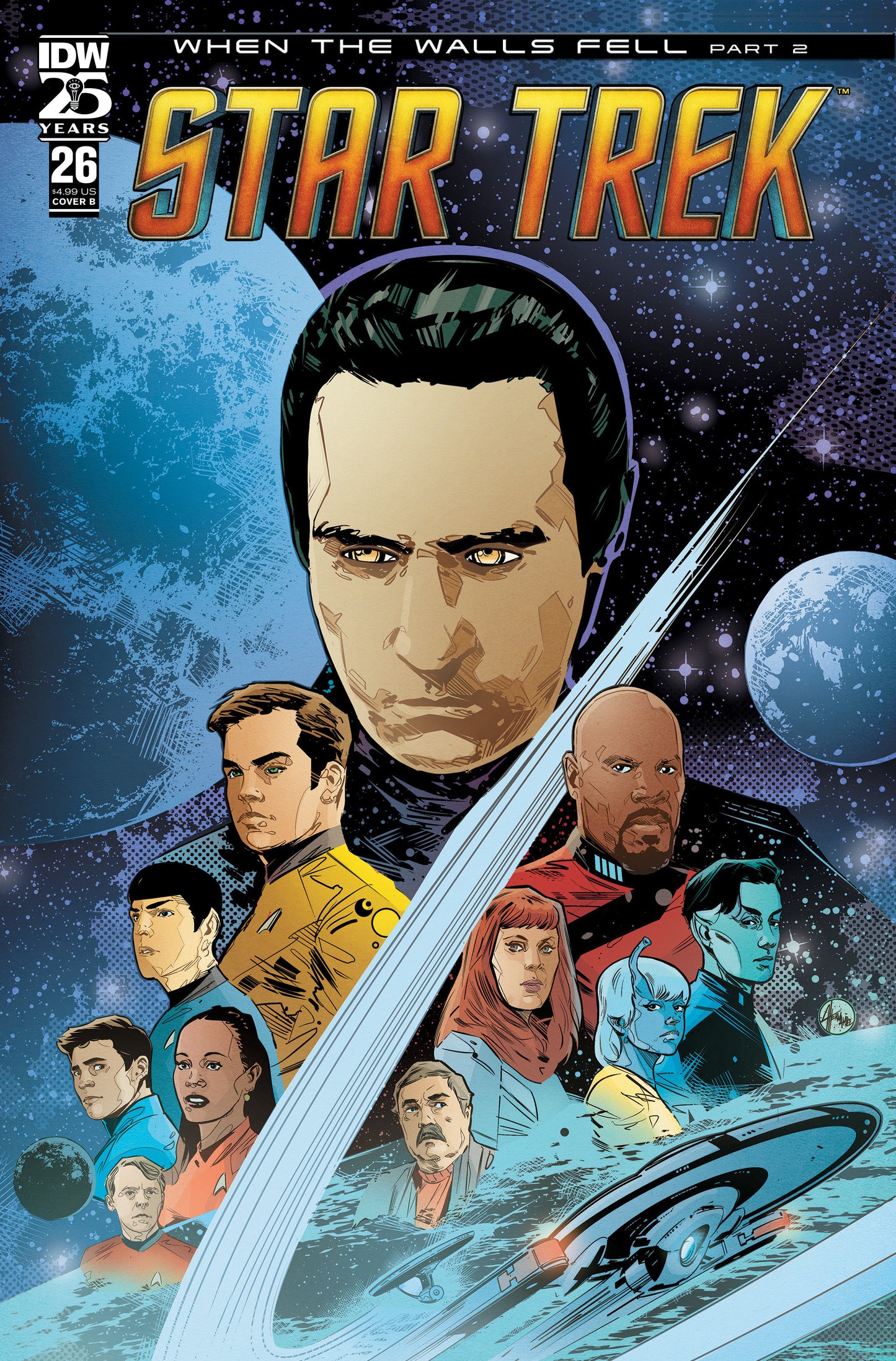 Star Trek #26 Variant B (Hernandez) - Release Date: 11/20/24