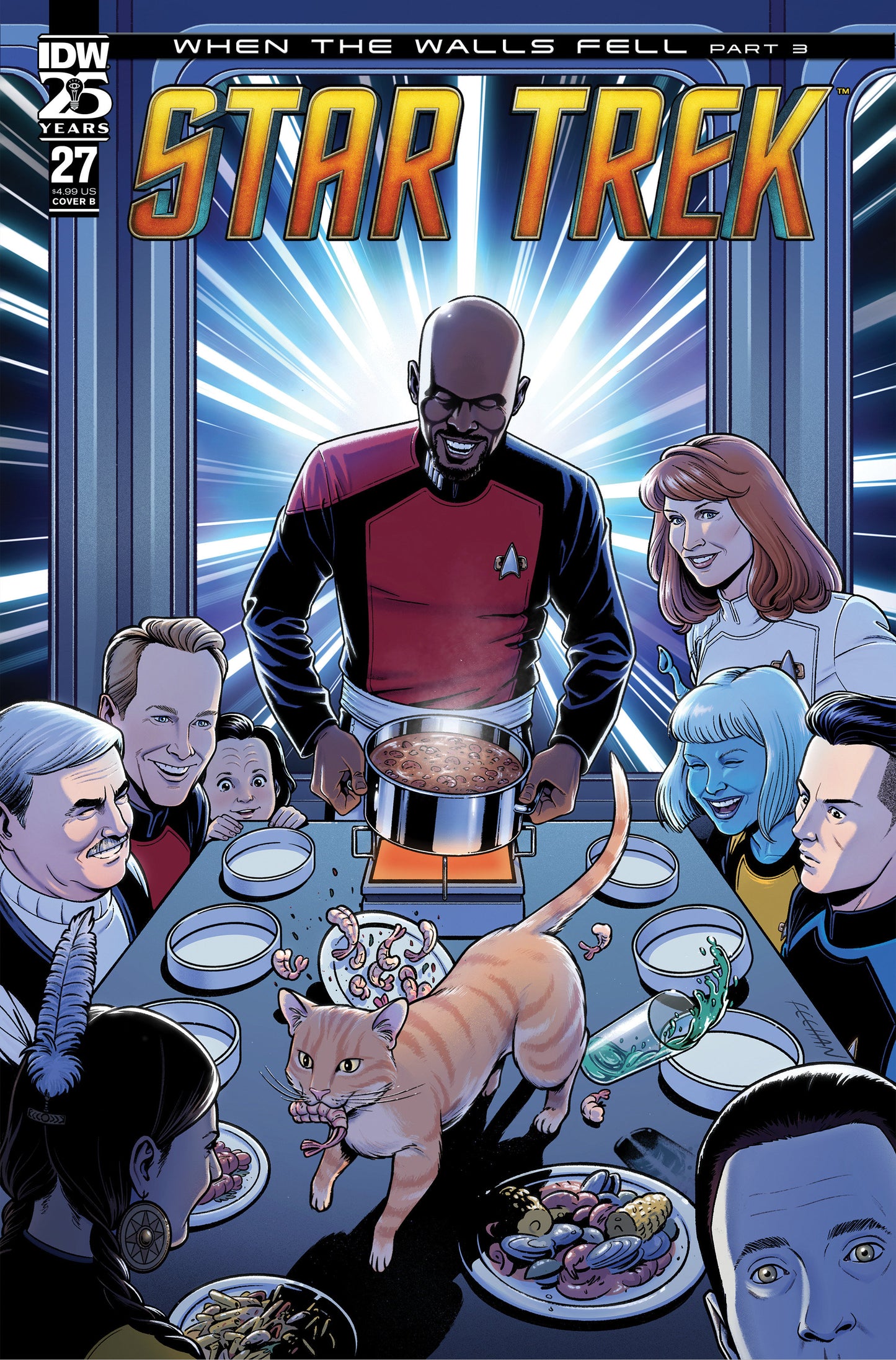 Star Trek #27 Variant B (Feehan) - Release Date: 12/18/24