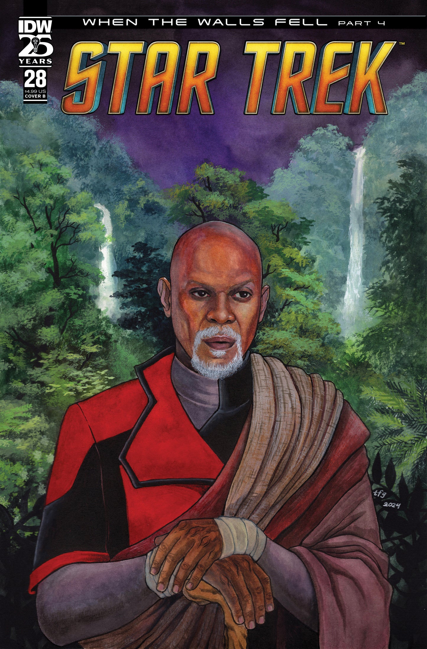 Star Trek #28 Variant B (Fowler) - Release Date: 1/22/25