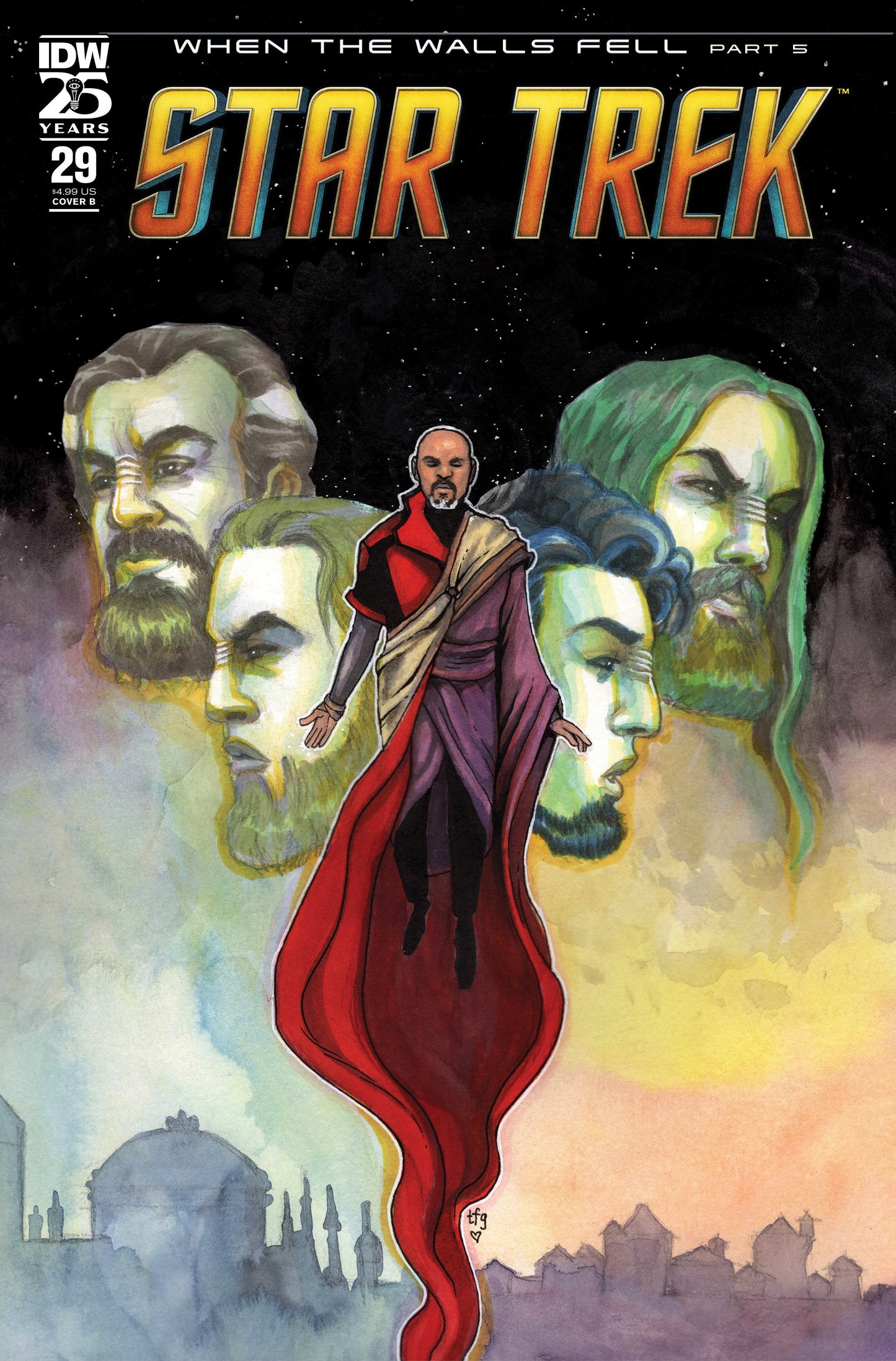 Star Trek #29 Variant B (Fowler) - Release Date: 2/19/25