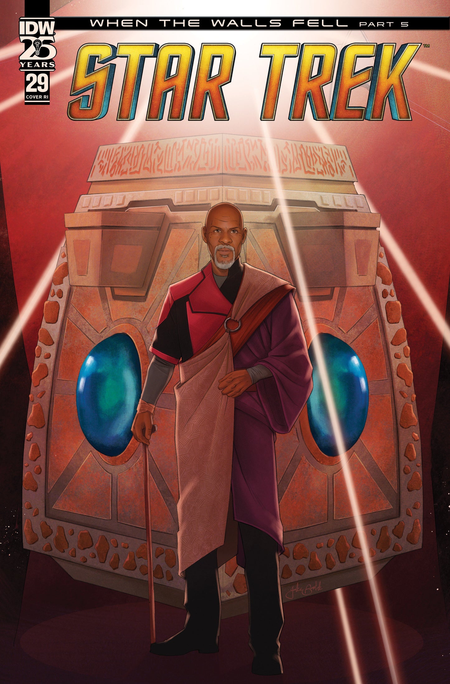 1:10 Star Trek #29 Variant RI (10) (Bartok) - Release Date: 2/19/25