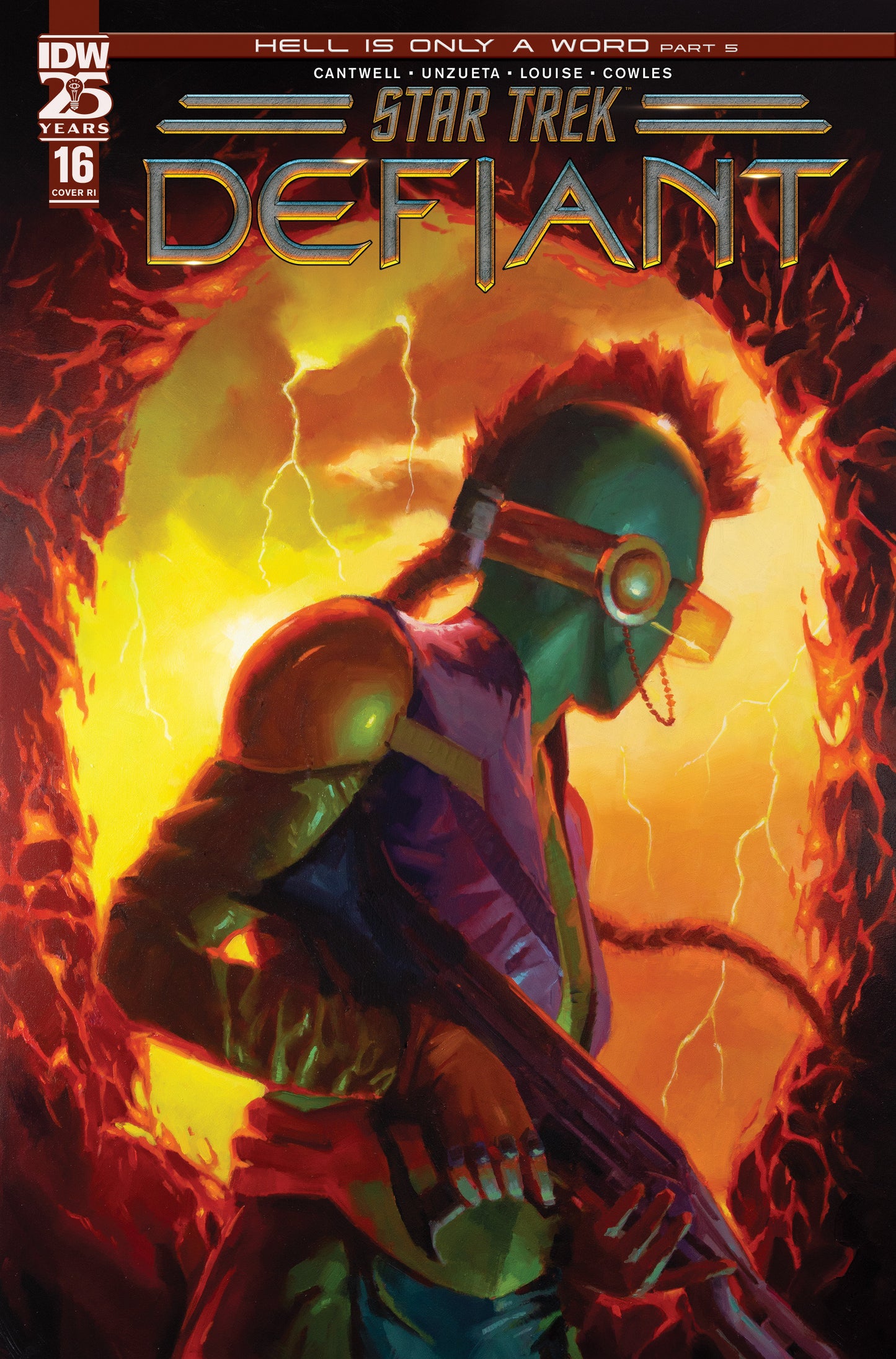 1:10 Star Trek: Defiant #16 Variant RI (10) (Mercer) - Release Date: 6/26/24