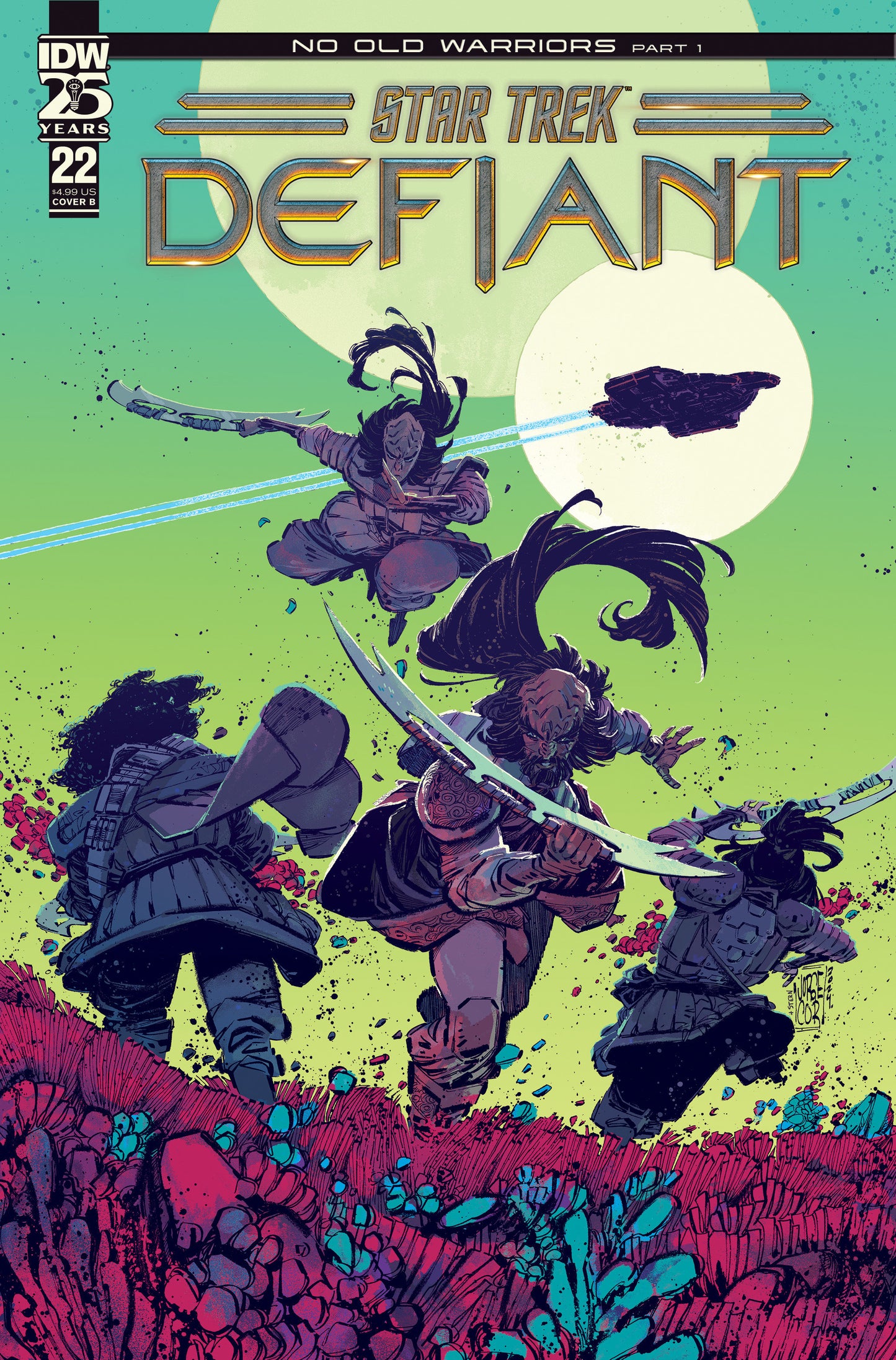 Star Trek: Defiant #22 Variant B (Corona) - Release Date: 1/8/25