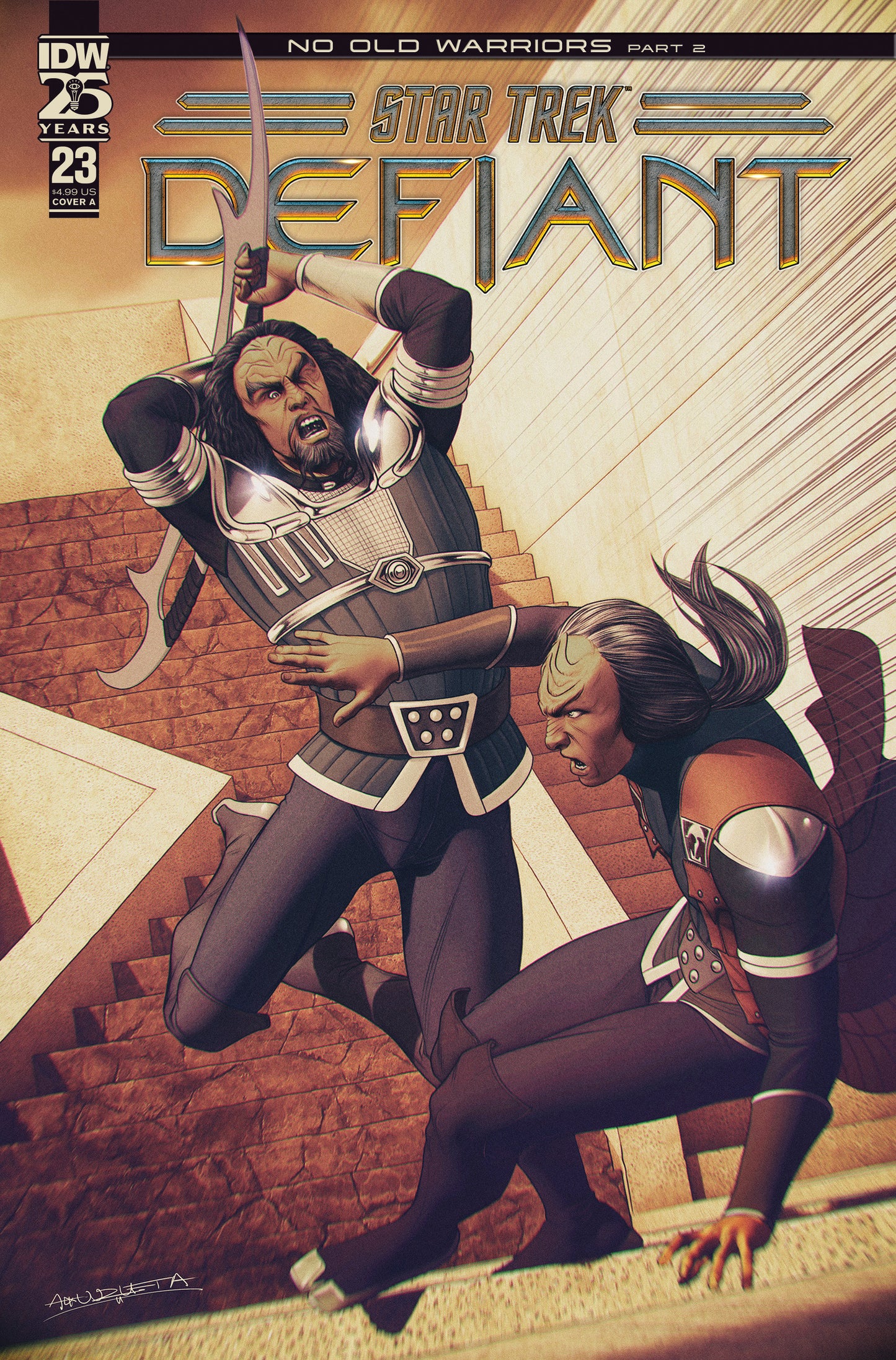 Star Trek: Defiant #23 Cover A (Unzueta) - Release Date: 1/29/25