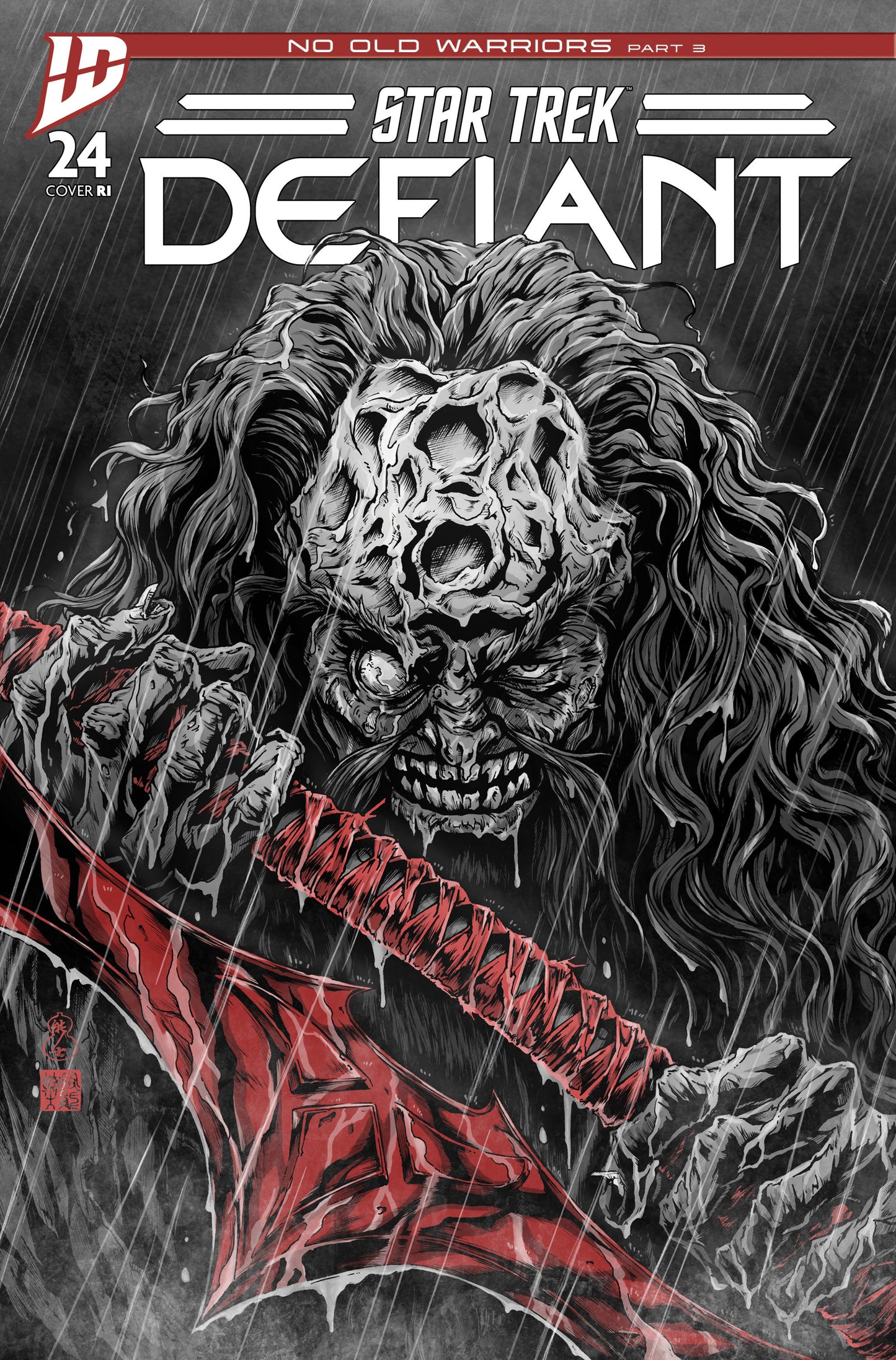 1:10 Star Trek: Defiant #24 Variant RI (10) (Okazaki) - Release Date: 2/26/25