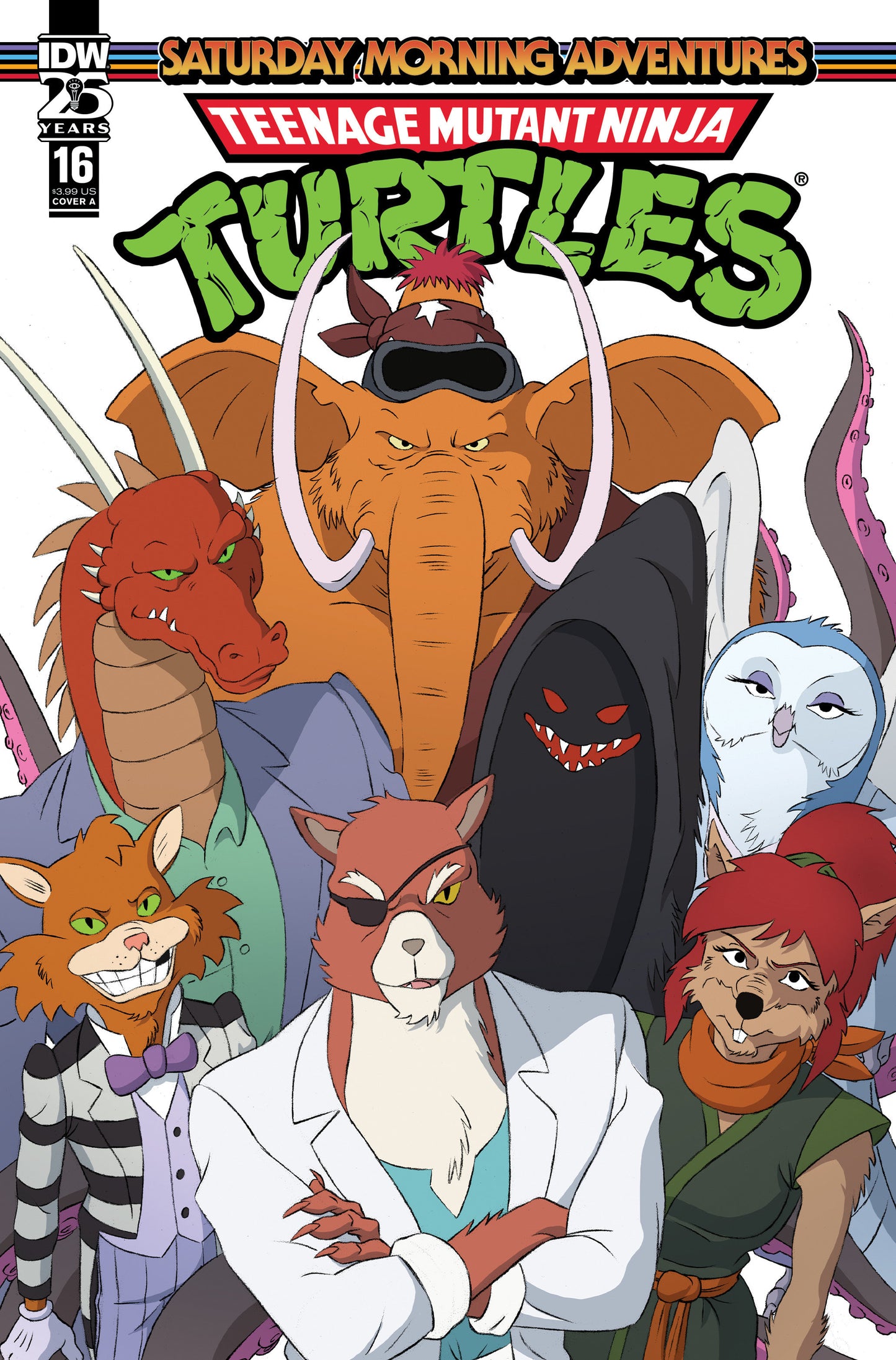 Teenage Mutant Ninja Turtles: Saturday Morning Adventures #16 Cover A (Schoening) - Release Date: 8/28/24