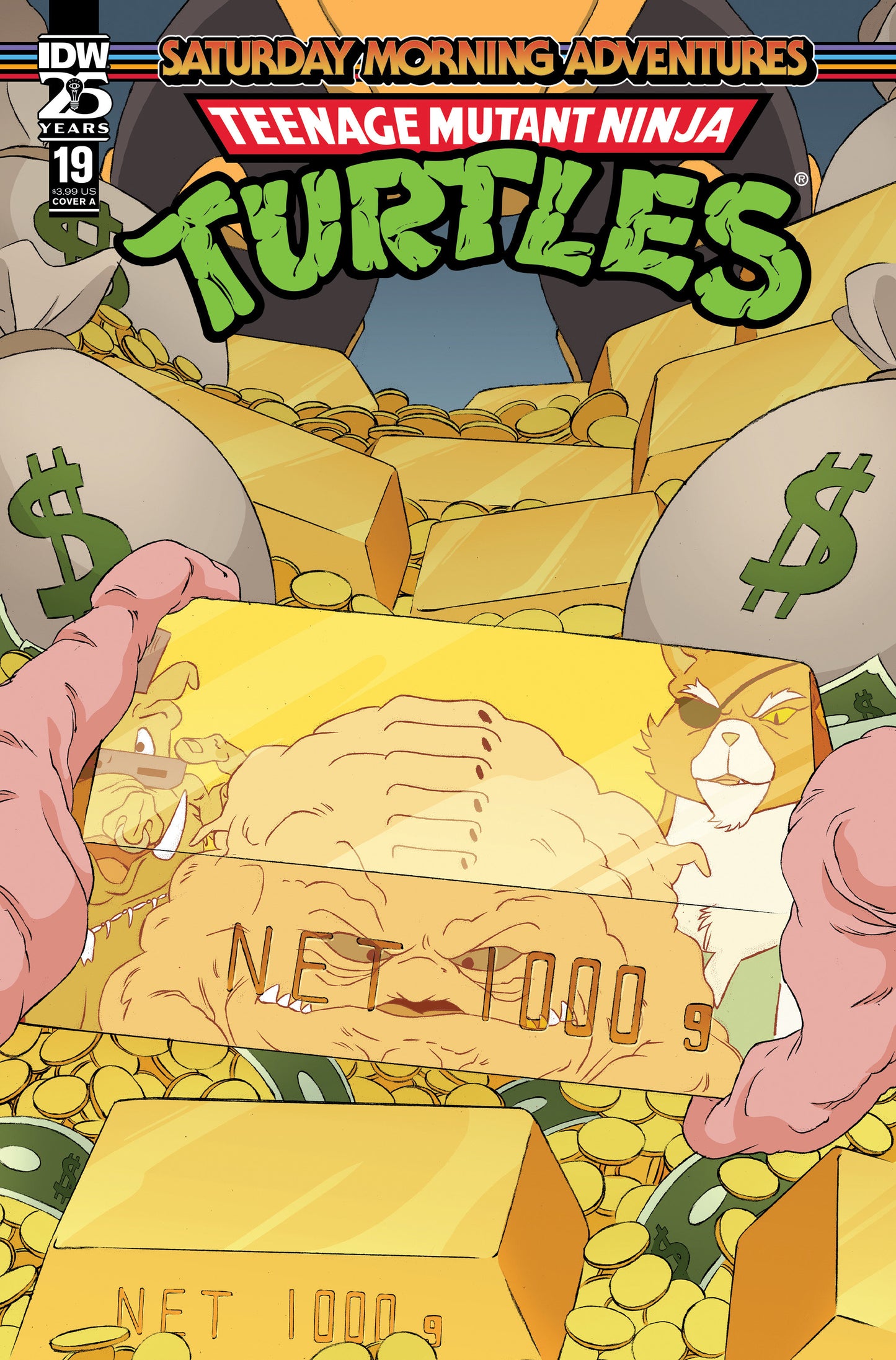 Teenage Mutant Ninja Turtles: Saturday Morning Adventures #19 Cover A (Schoening) - Release Date: 11/27/24