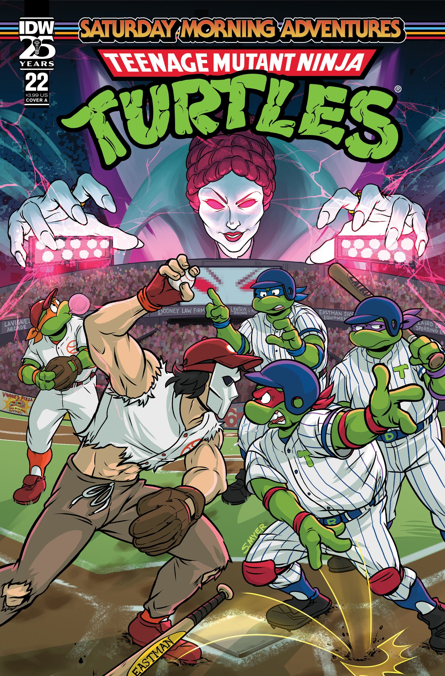 Teenage Mutant Ninja Turtles: Saturday Morning Adventures #22 Cover A (Myer) - Release Date: 2/26/25