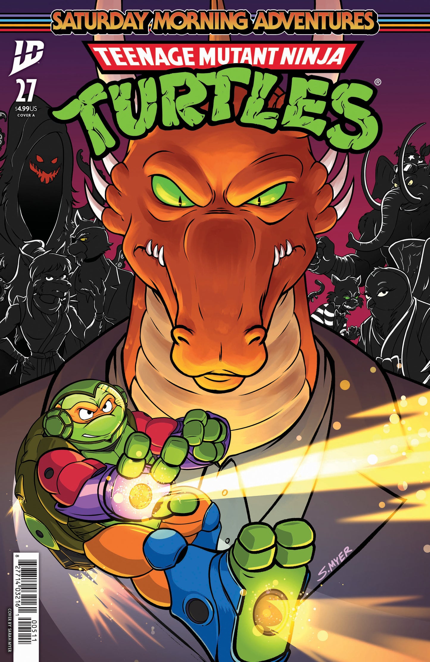 Teenage Mutant Ninja Turtles: Saturday Morning Adventures #27 Cover A (Myer) - ISBN: 82771403150802711 - Release Date: 7/23/25