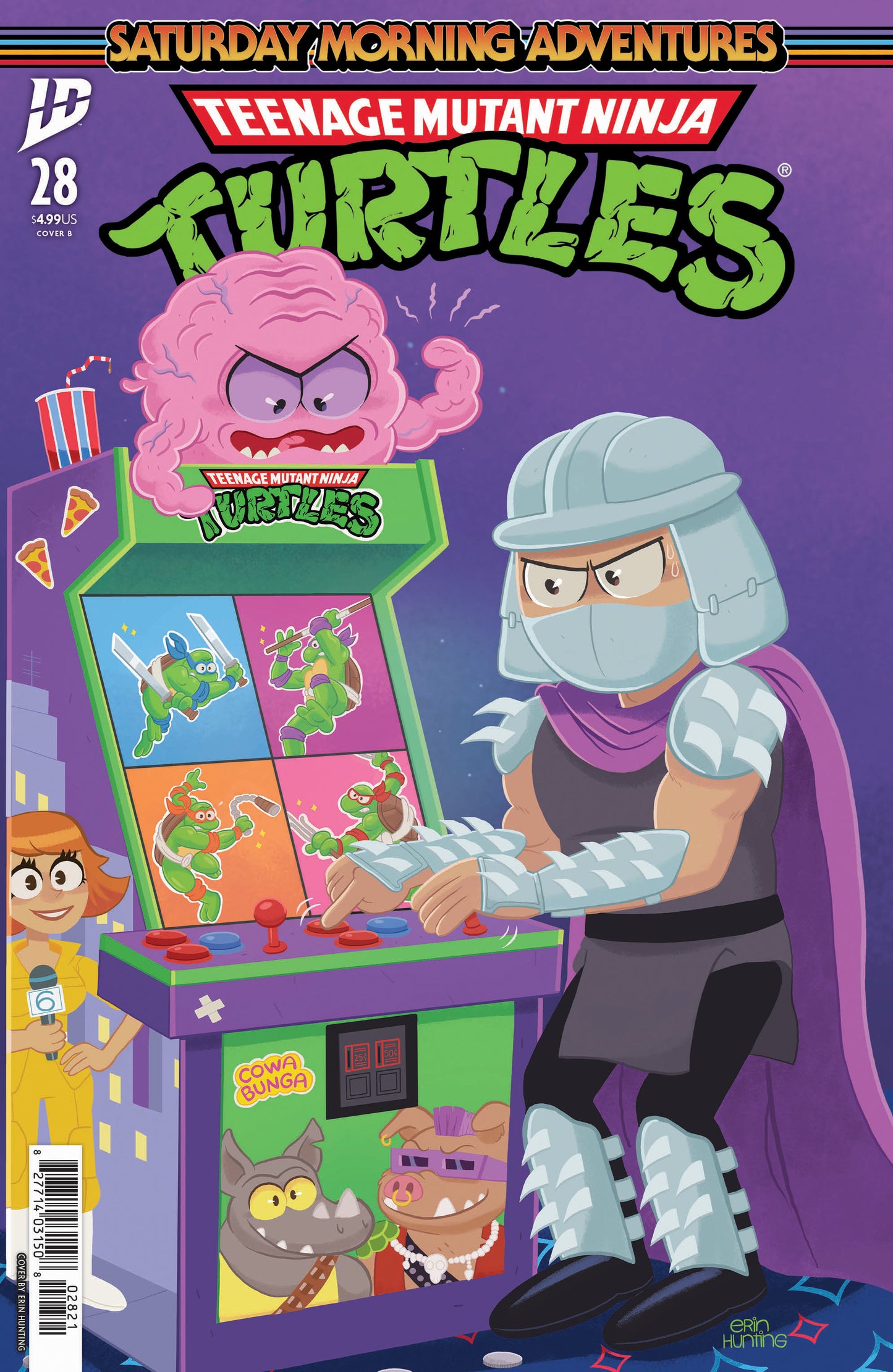 Teenage Mutant Ninja Turtles: Saturday Morning Adventures #28 Variant B (Hunting) - ISBN: 82771403150802821 - Release Date: 8/27/25
