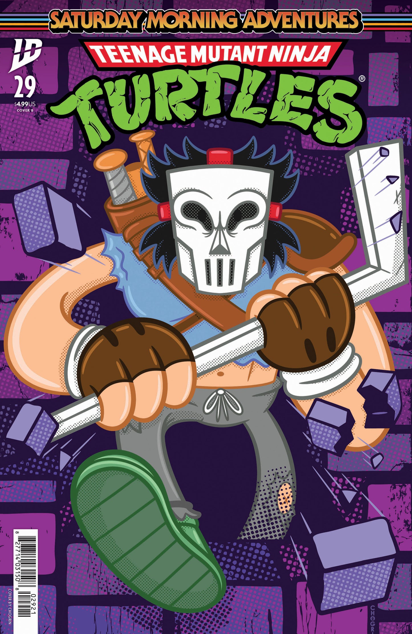 Teenage Mutant Ninja Turtles: Saturday Morning Adventures #29 Variant B (Chogrin) - 9/24/25 - Release Date: 9/24/25