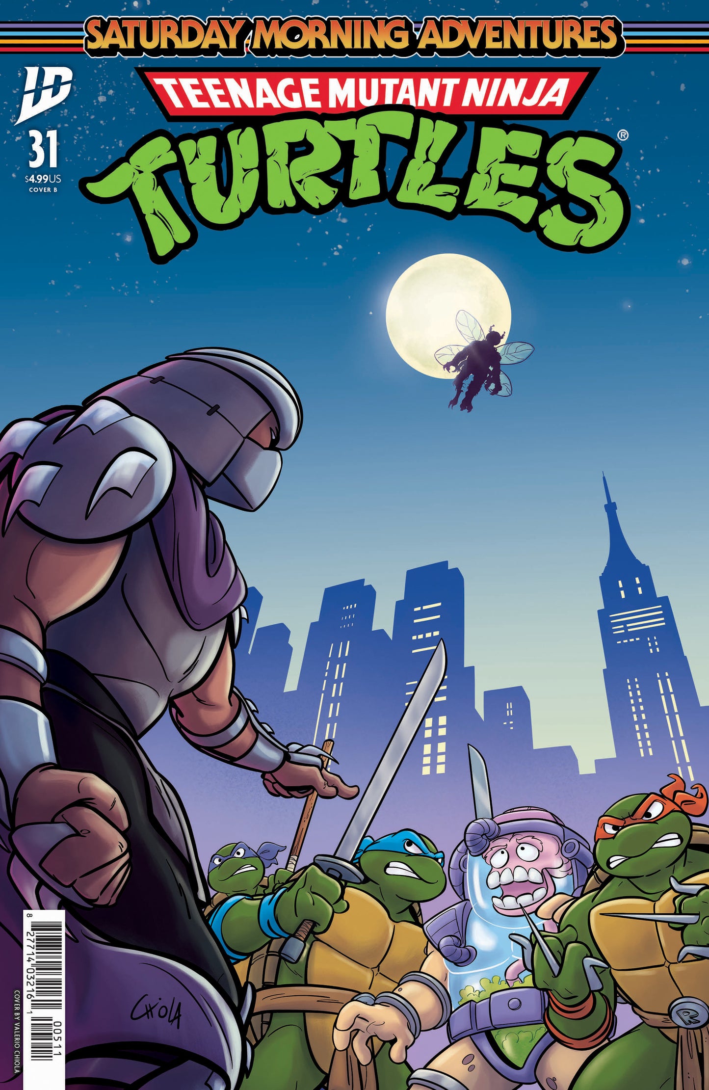 Teenage Mutant Ninja Turtles: Saturday Morning Adventures #31 Variant B (Chiola ) ISBN: 82771403150803121 - Release Date: 11/26/25