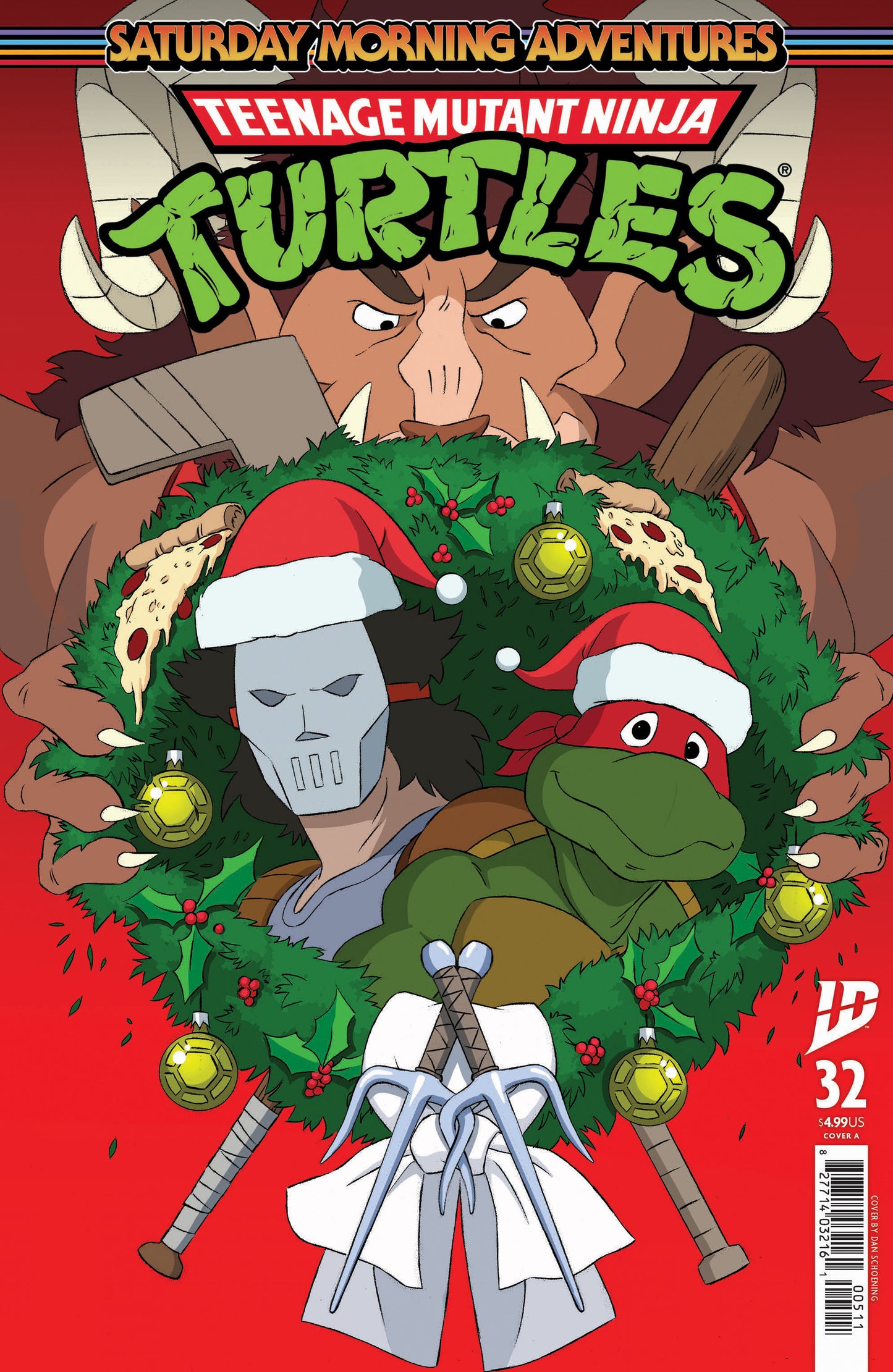 Teenage Mutant Ninja Turtles: Saturday Morning Adventures #32 Cover A (Schoening) ISBN: 82771403150803211 - Release Date: 12/24/25