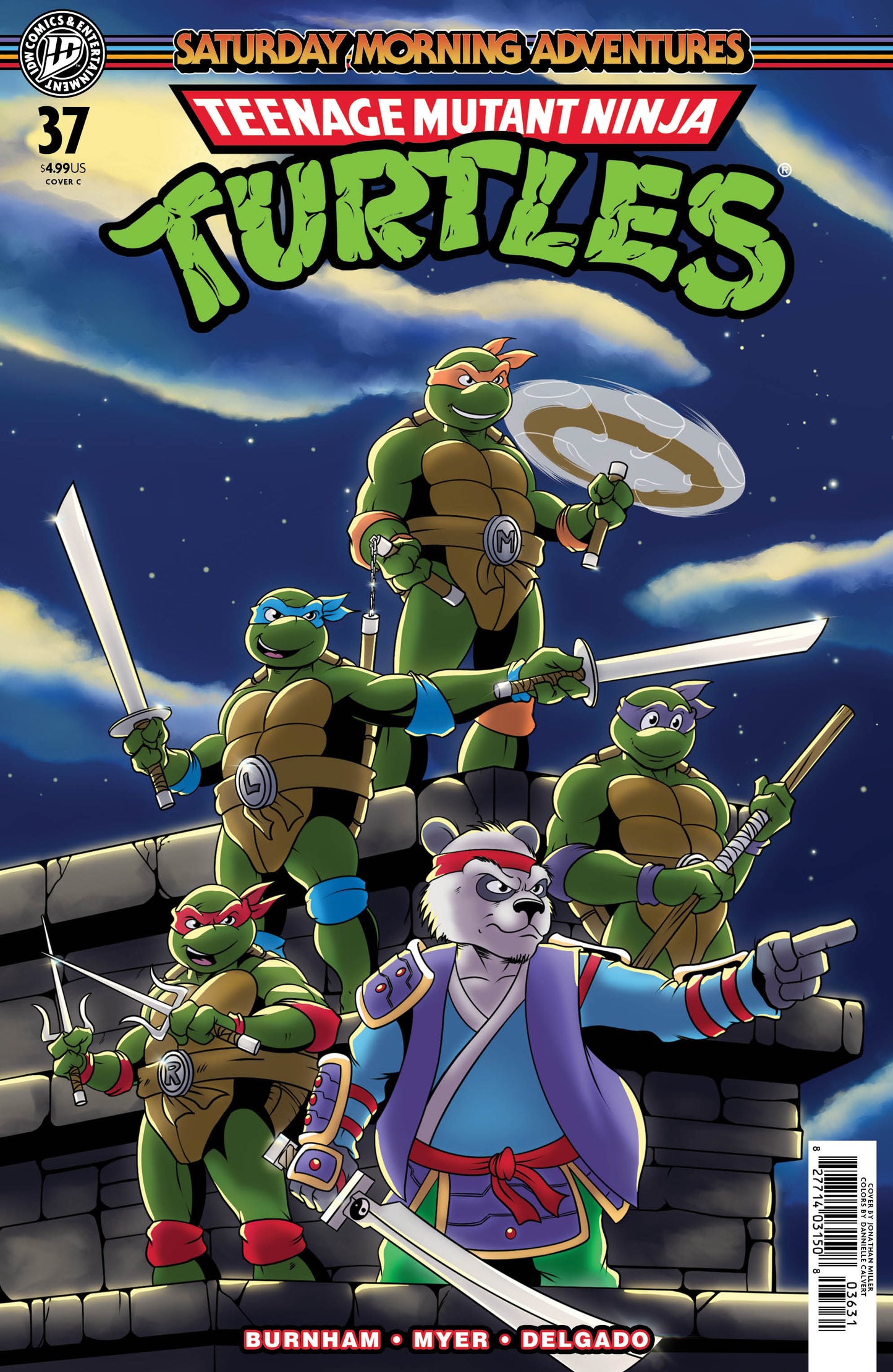 Teenage Mutant Ninja Turtles: Saturday Morning Adventures #37 Variant C (Miller) ISBN: 82771403150803731 - FOC DATE: 4/19/26 - Release Date: 5/27/26